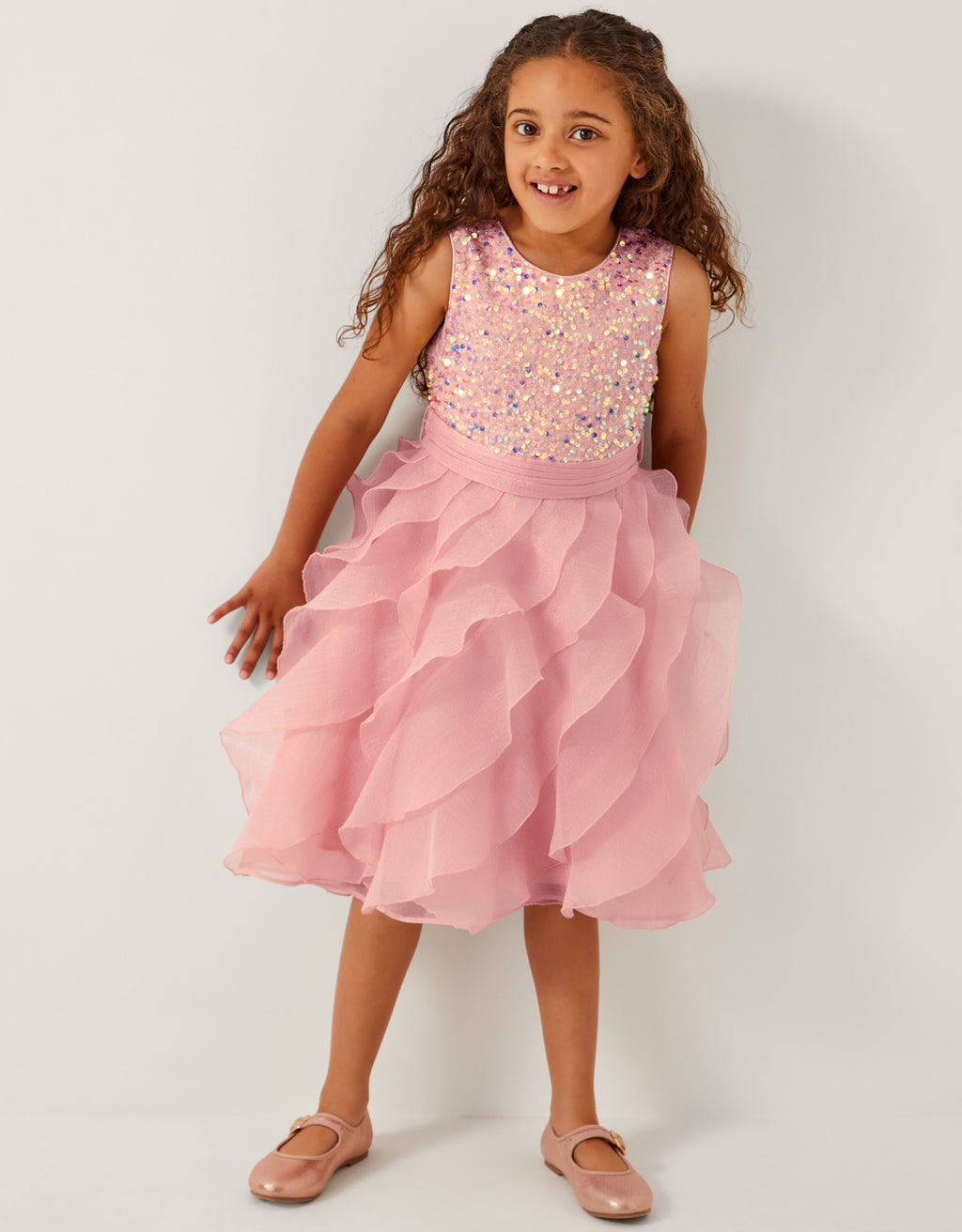 HALJINA - SEQUIN TWIRL SWIRL 3D DRE