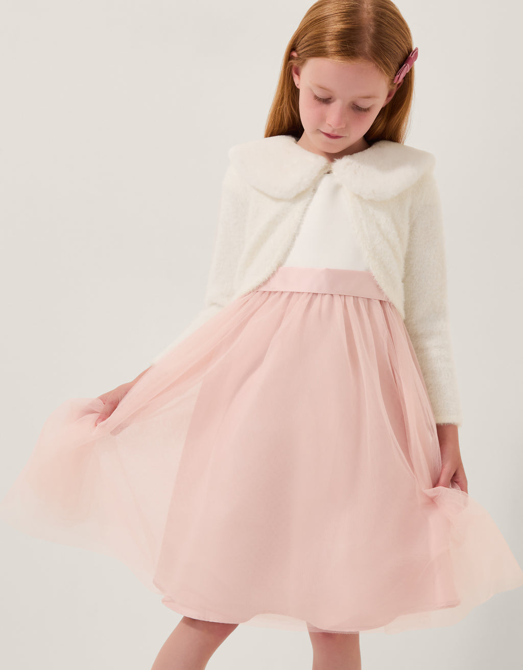 BOLERO - FLUFFY DETACHABLE CARDIGN