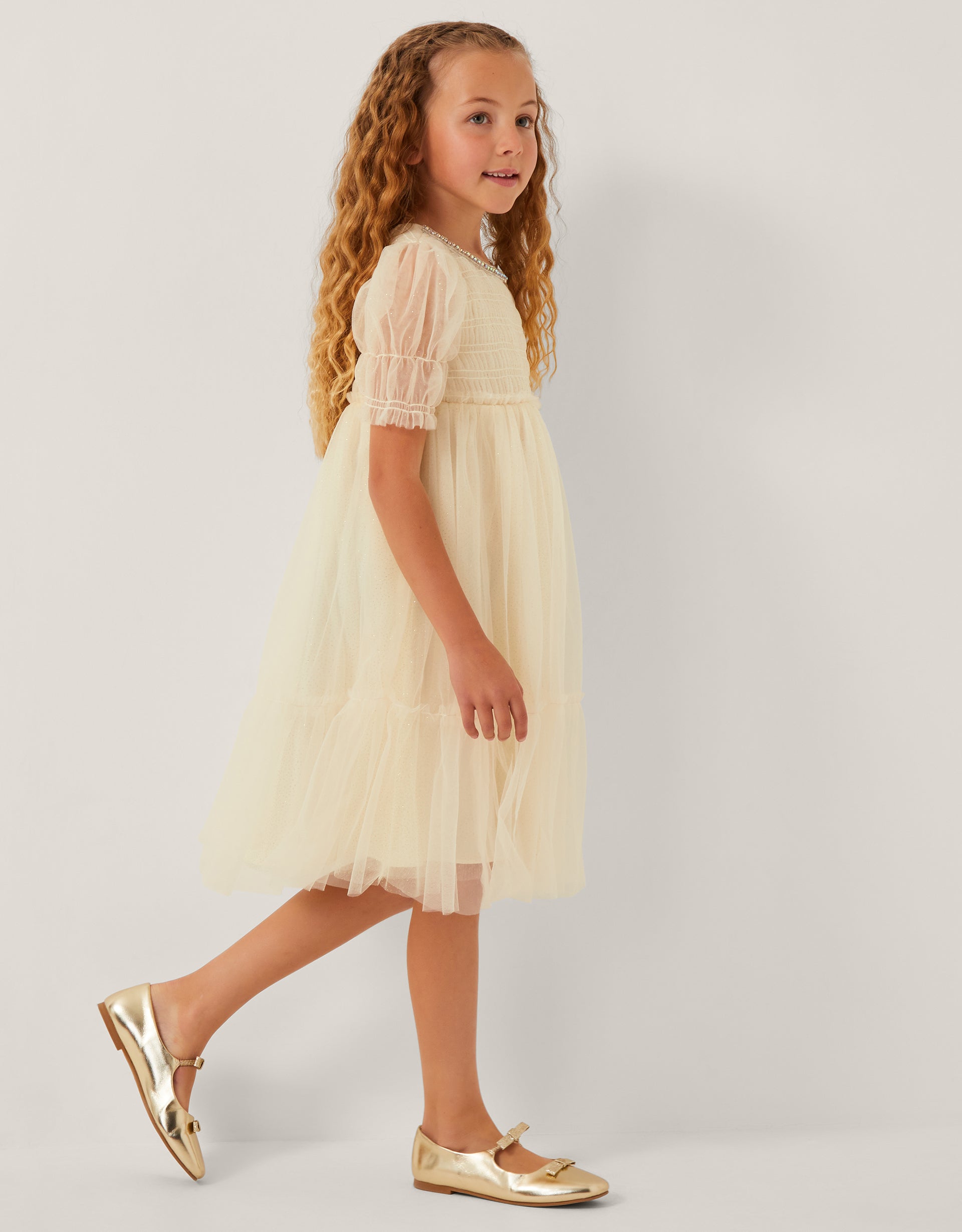 HALJINA - NATALIE TULLE SHIMMER DRE