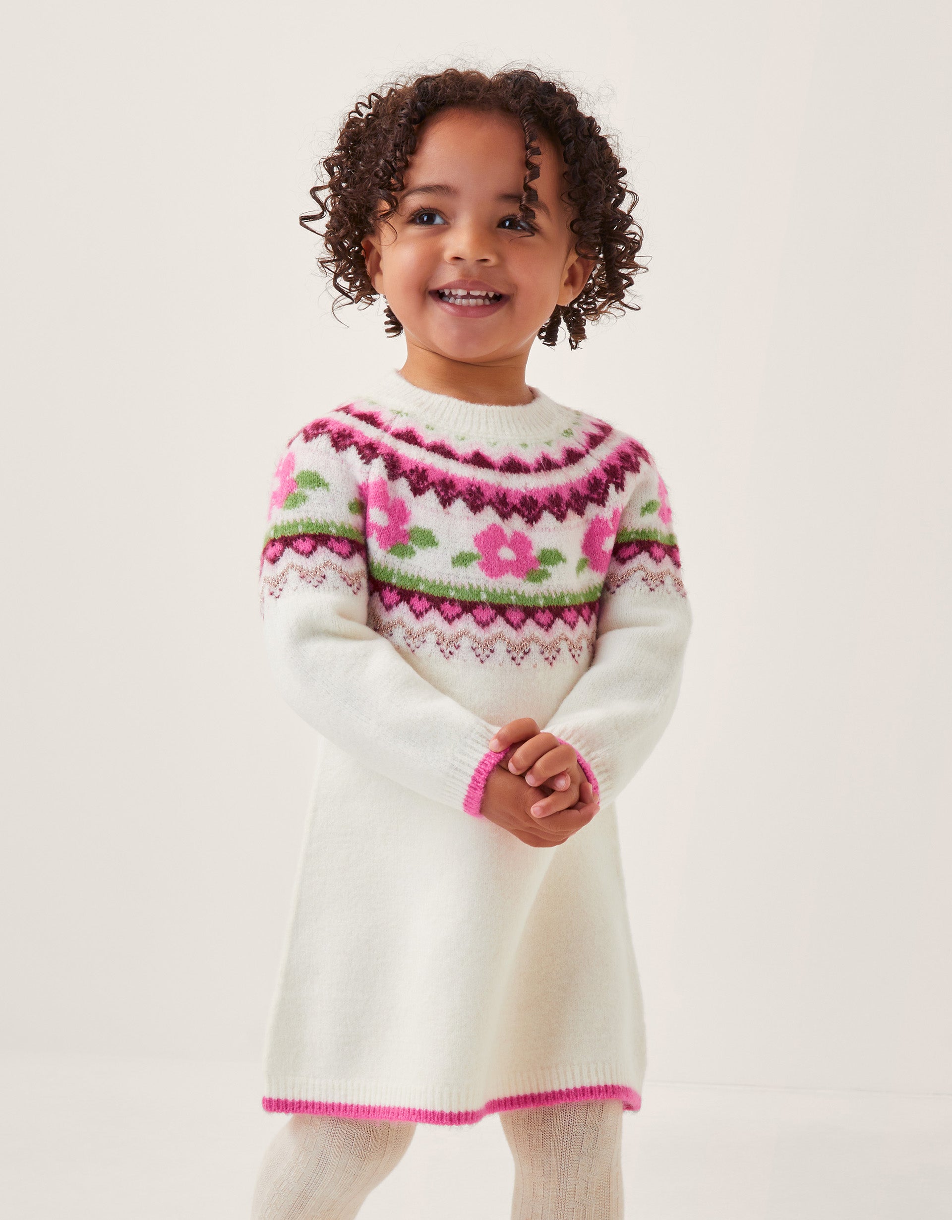 HALJINA - BG ROSE KNITTED DRESS