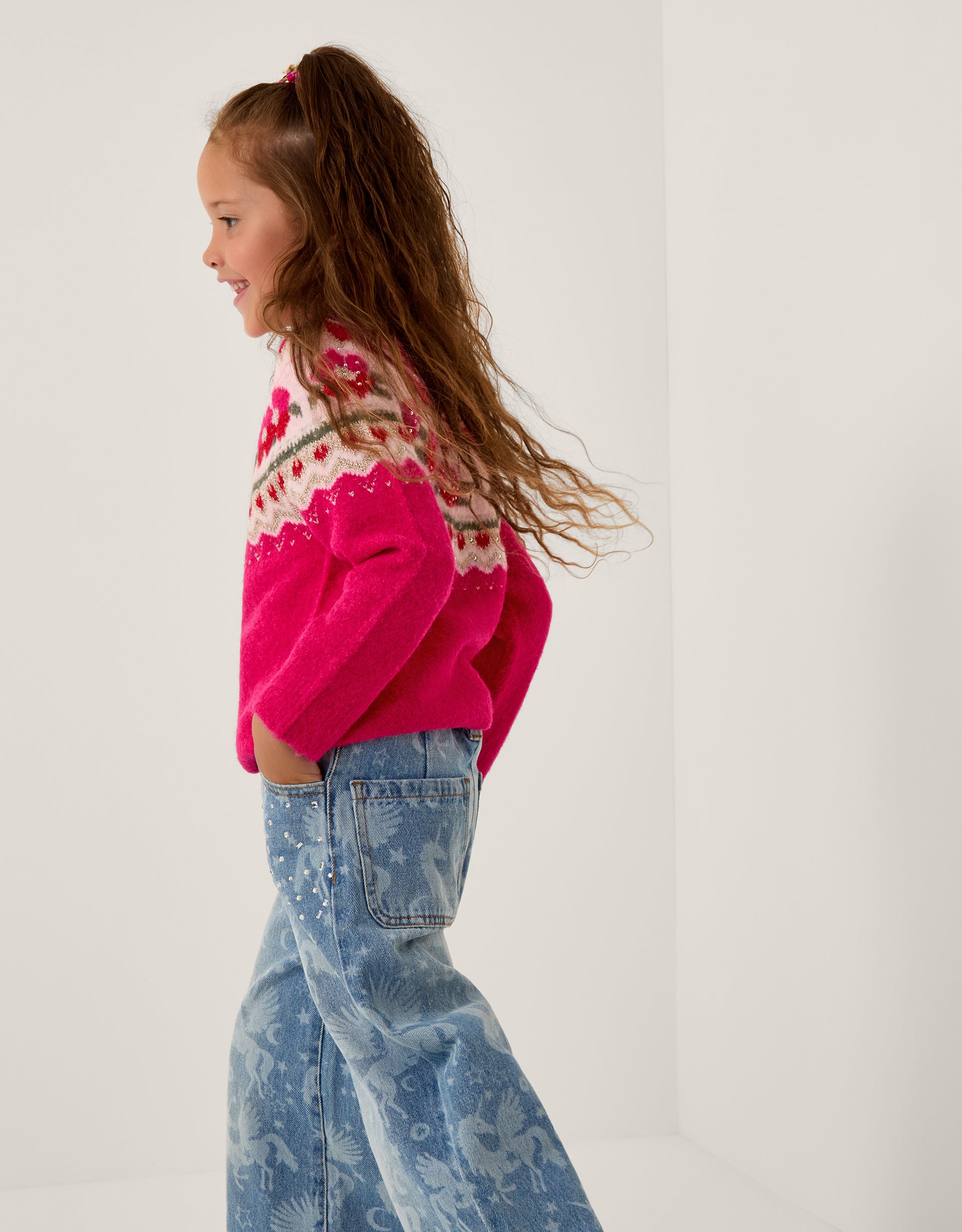 DZEMPER - PINK ROSE HEATSEAL KNITTE