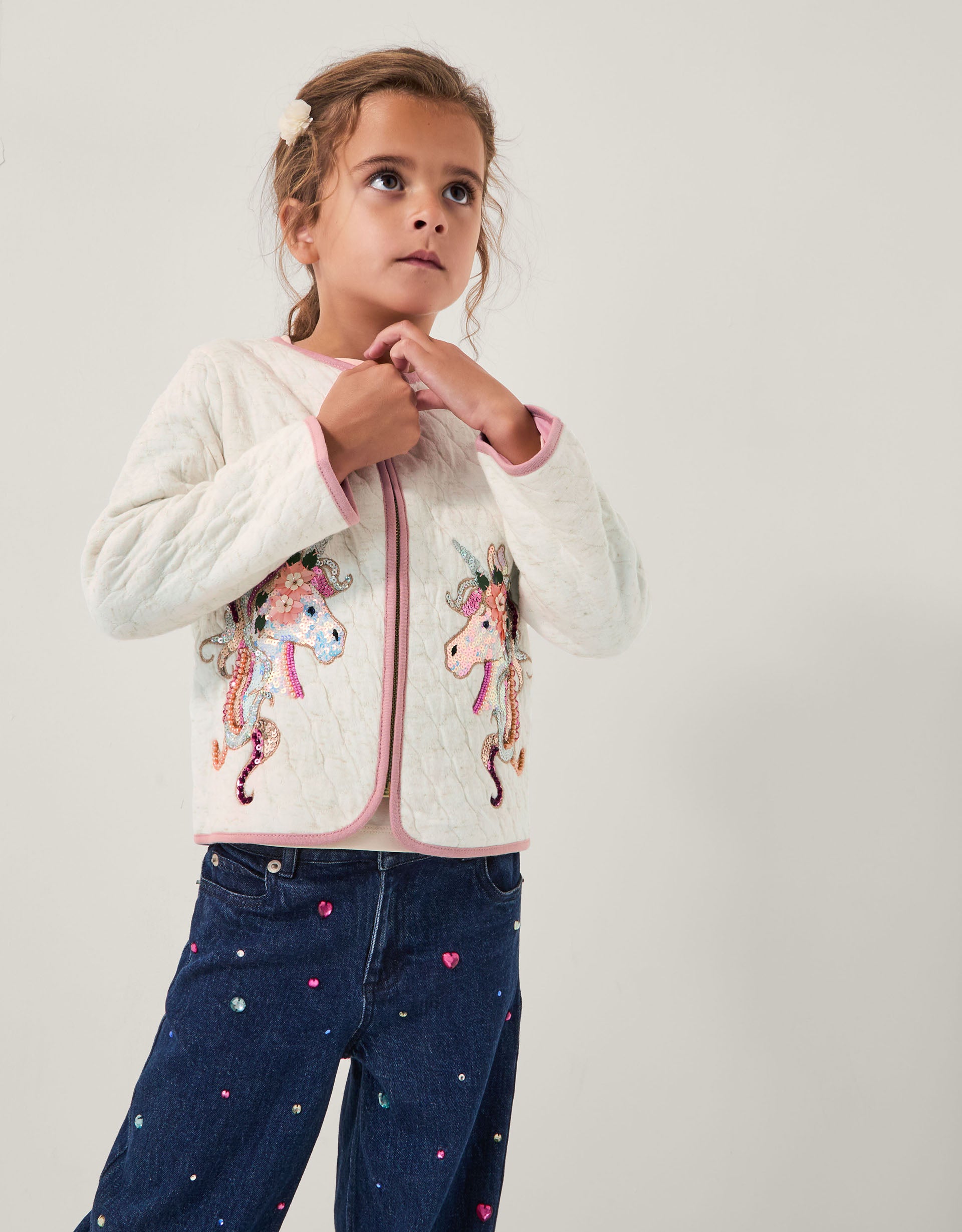 BOMBER JAKNA - UNICORN EMB BOMBER