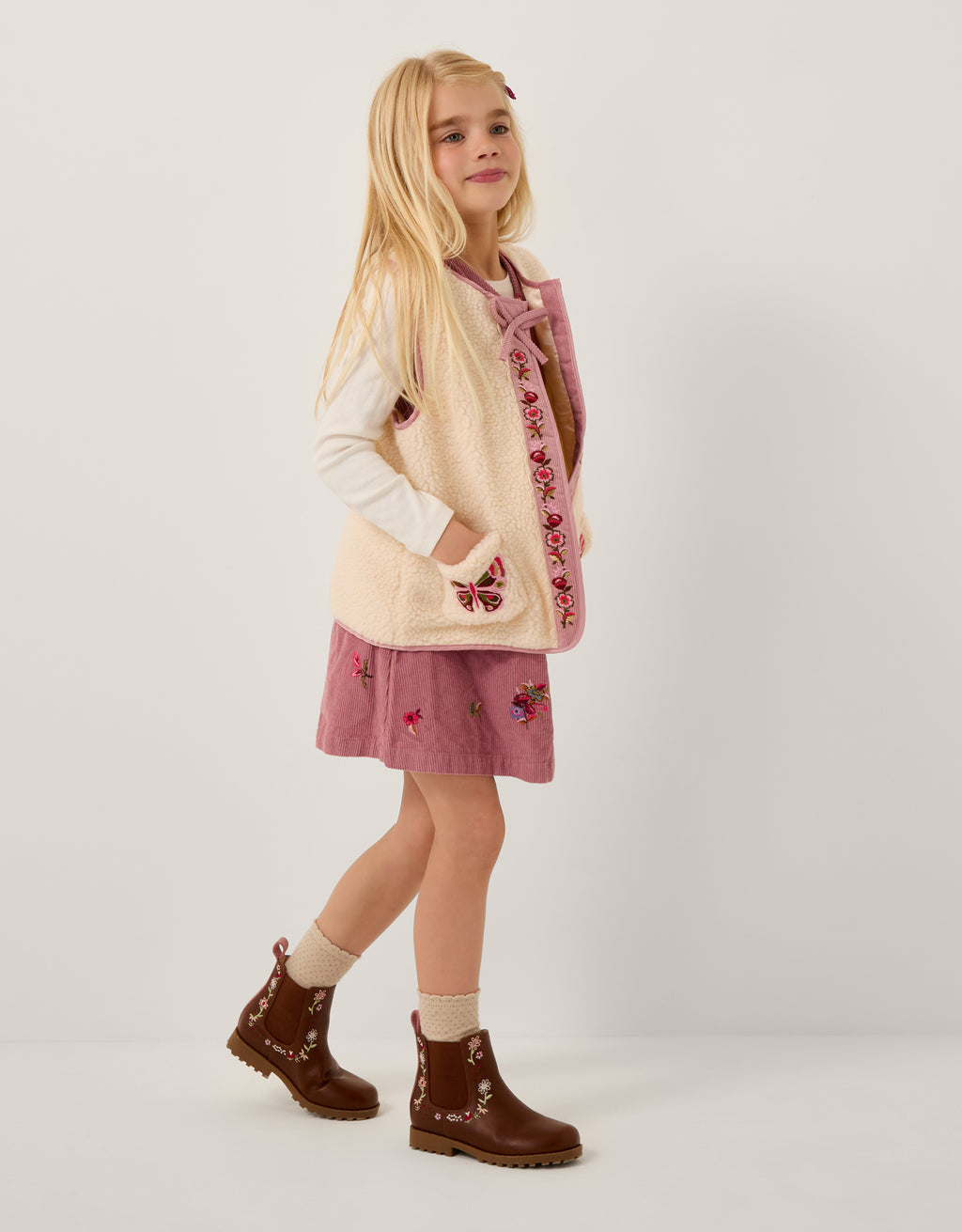 PRSLUK - BUTTERFLY BORG GILET