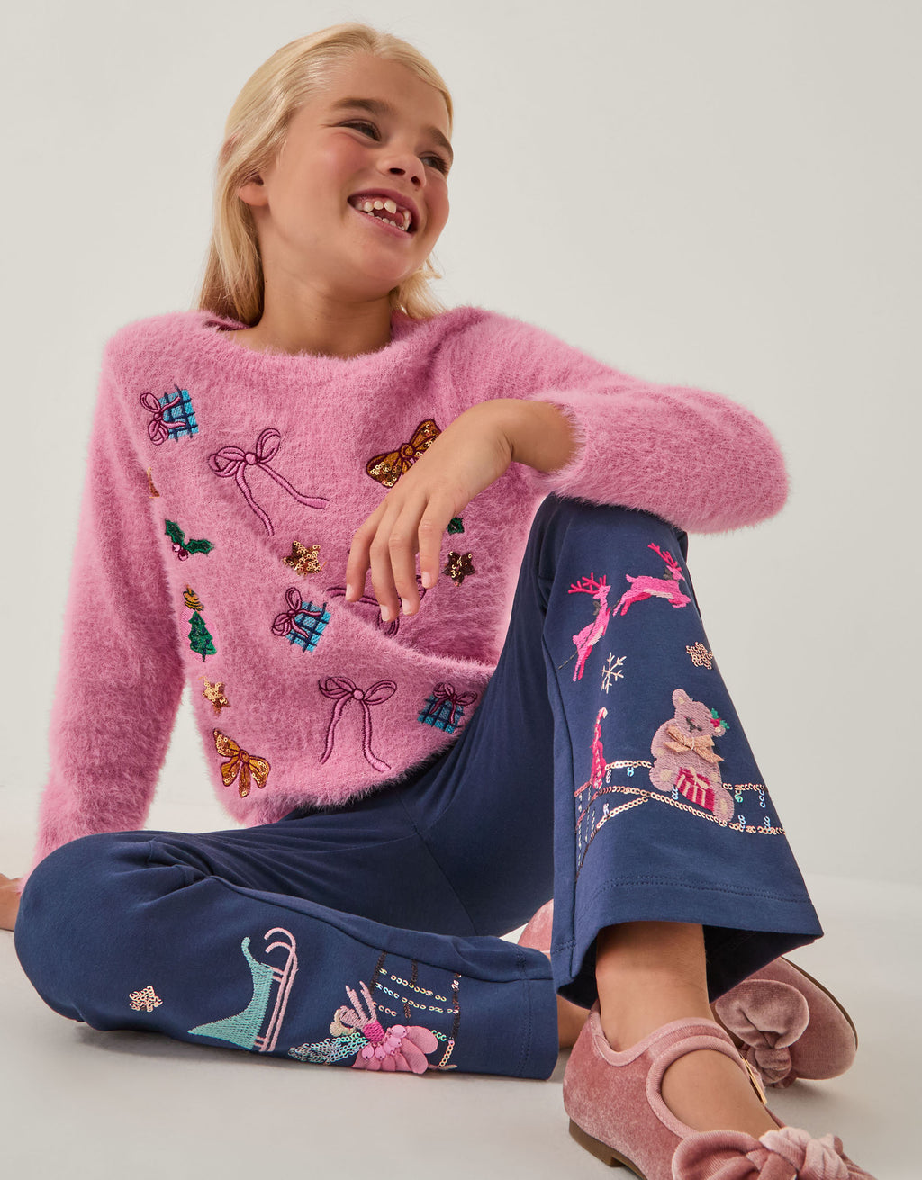 DZEMPER - XMAS ALL OVER KNIT JUMPER