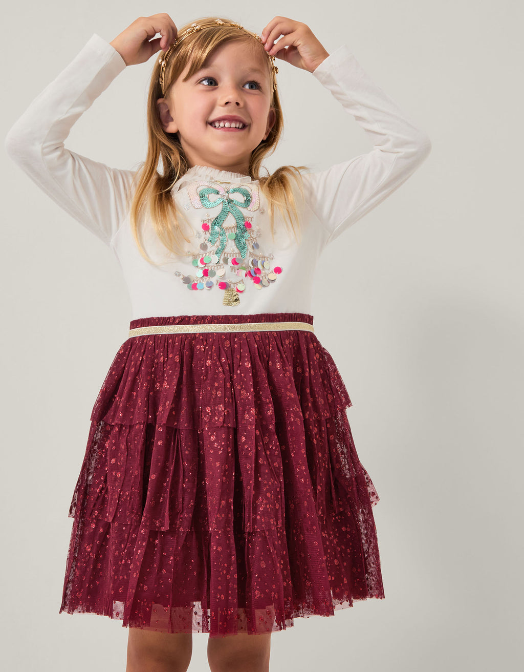 HALJINA - XMAS RASPBERRY RED TREE D