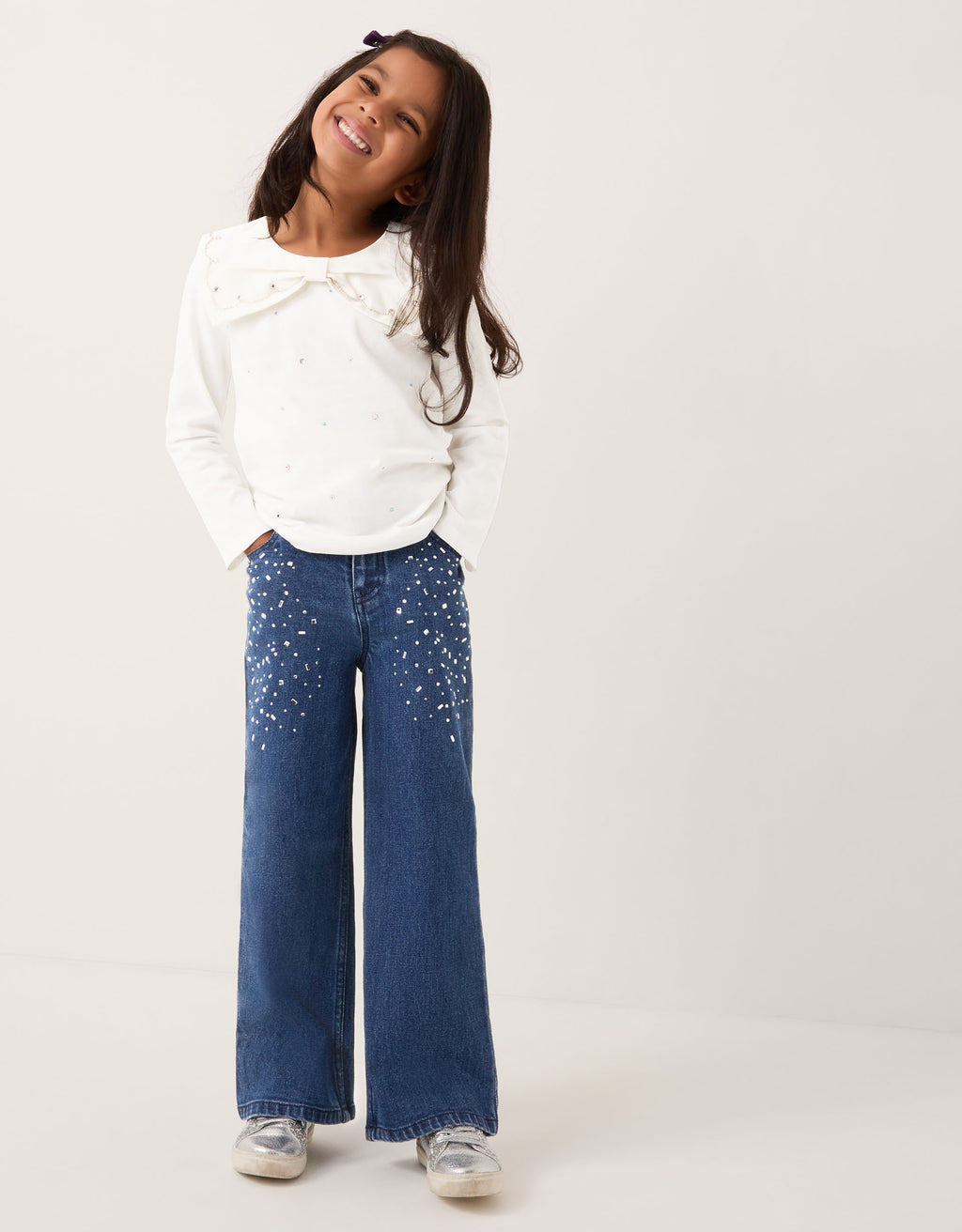 FARMERKE - SPARKLY HEATSEAL JEANS