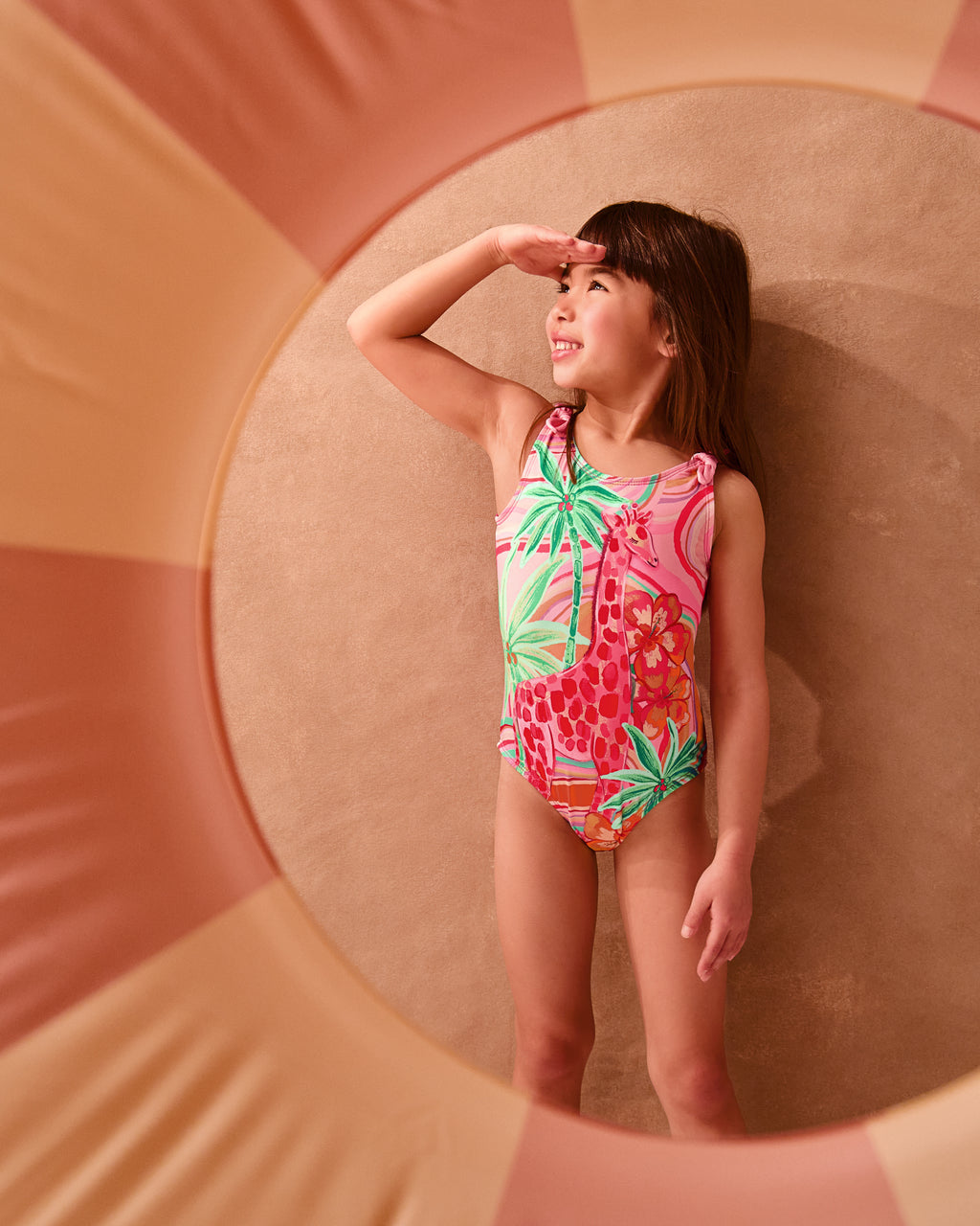 KUPACI KOSTIM  - GIRAFFE GRAPHIC SWIMSUIT