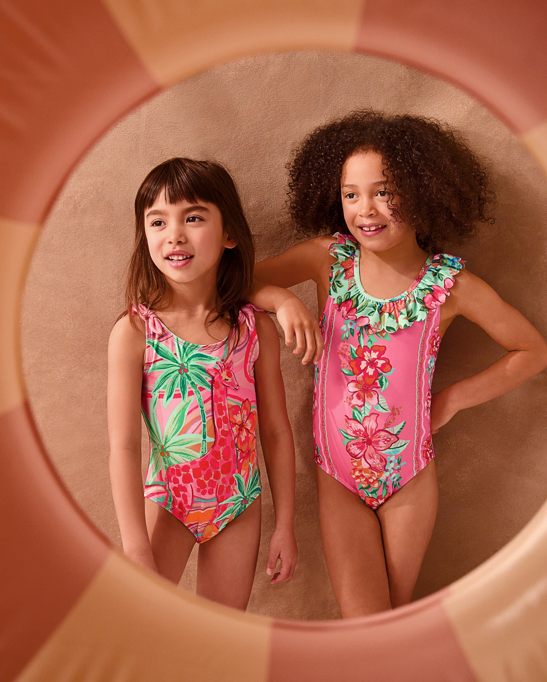KUPACI KOSTIM  - VINTAGE FLORAL SWIMSUIT
