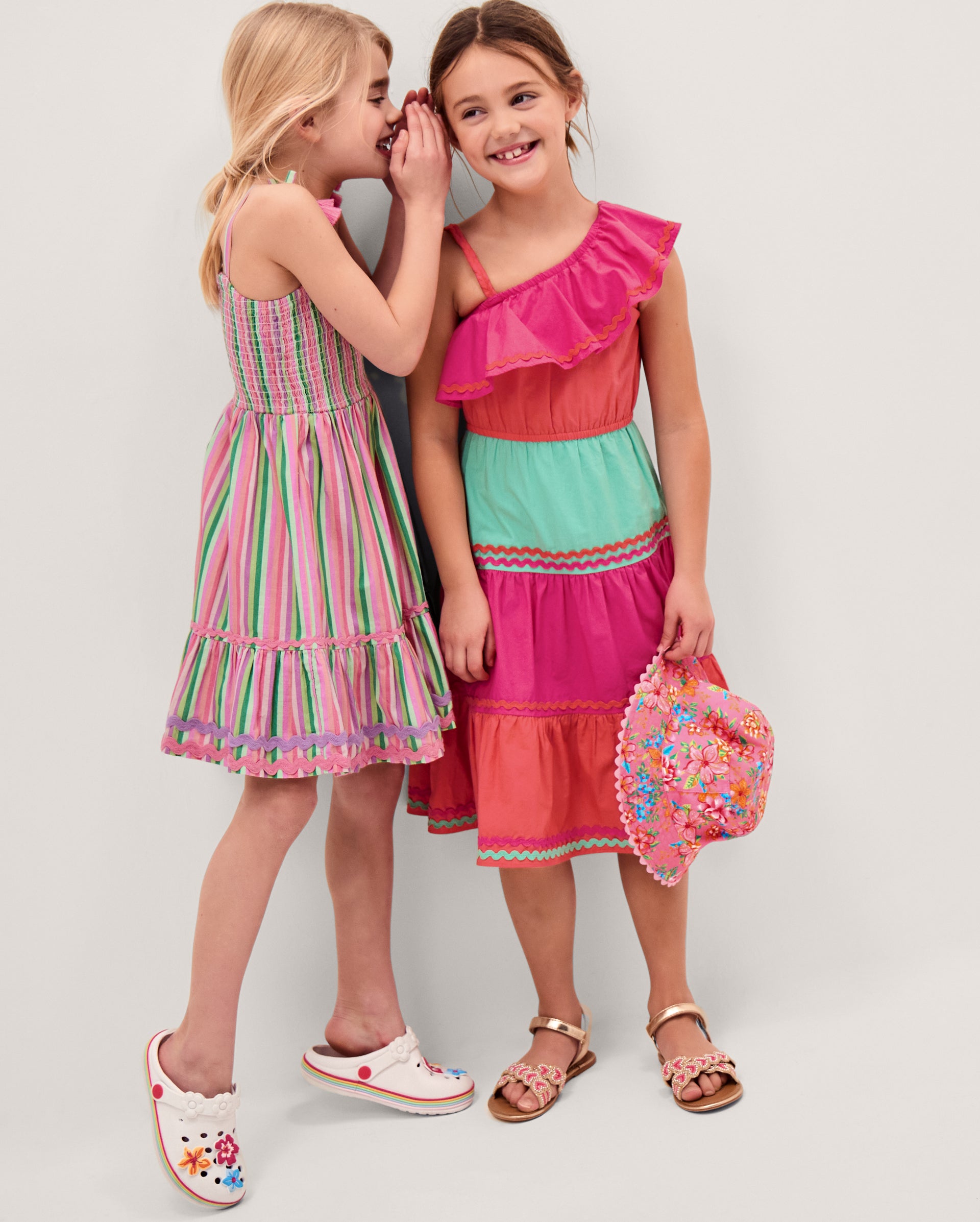 HALJINA - COLOURBLOCK 1 SHLDR DRESS