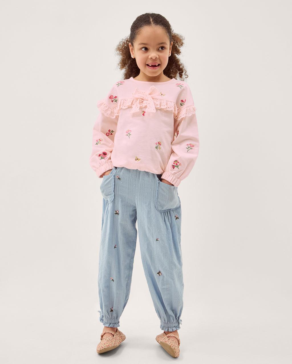 BLUZA - AOE BROID BOW SWEAT TOP