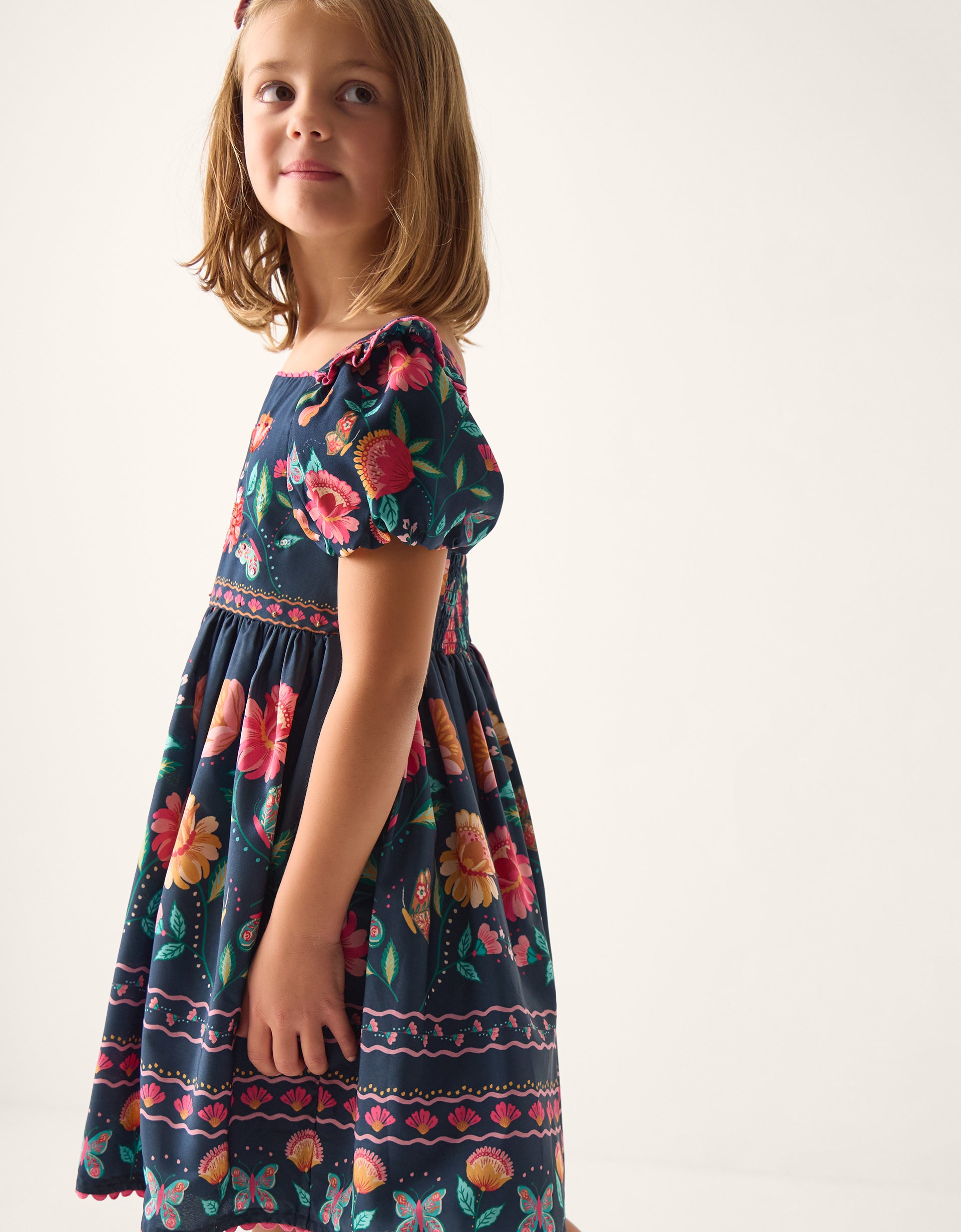 HALJINA - NAVY AURELIA PLACE DRESS