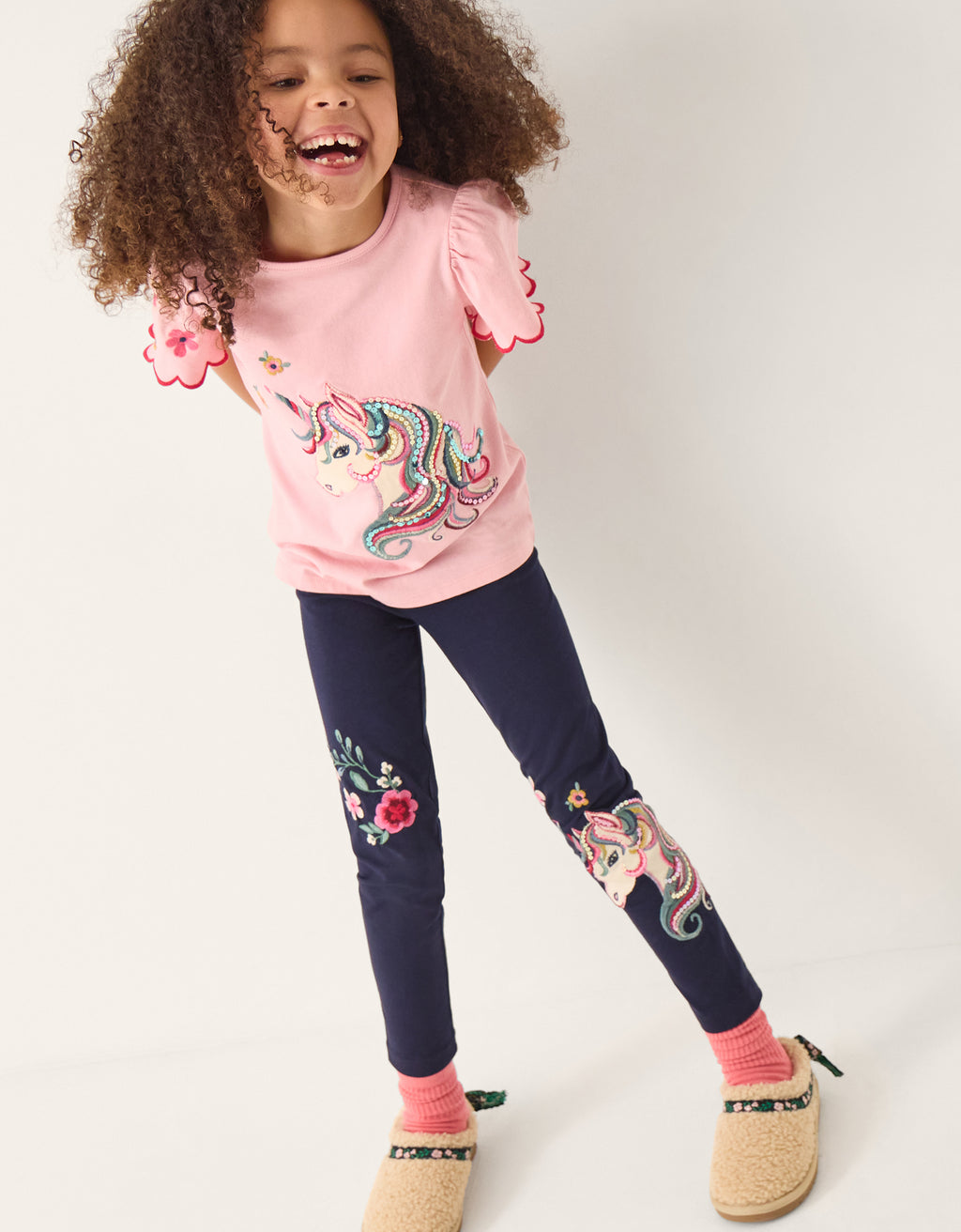 HELANKE - NAVY CRAFT UNICORN LEGG