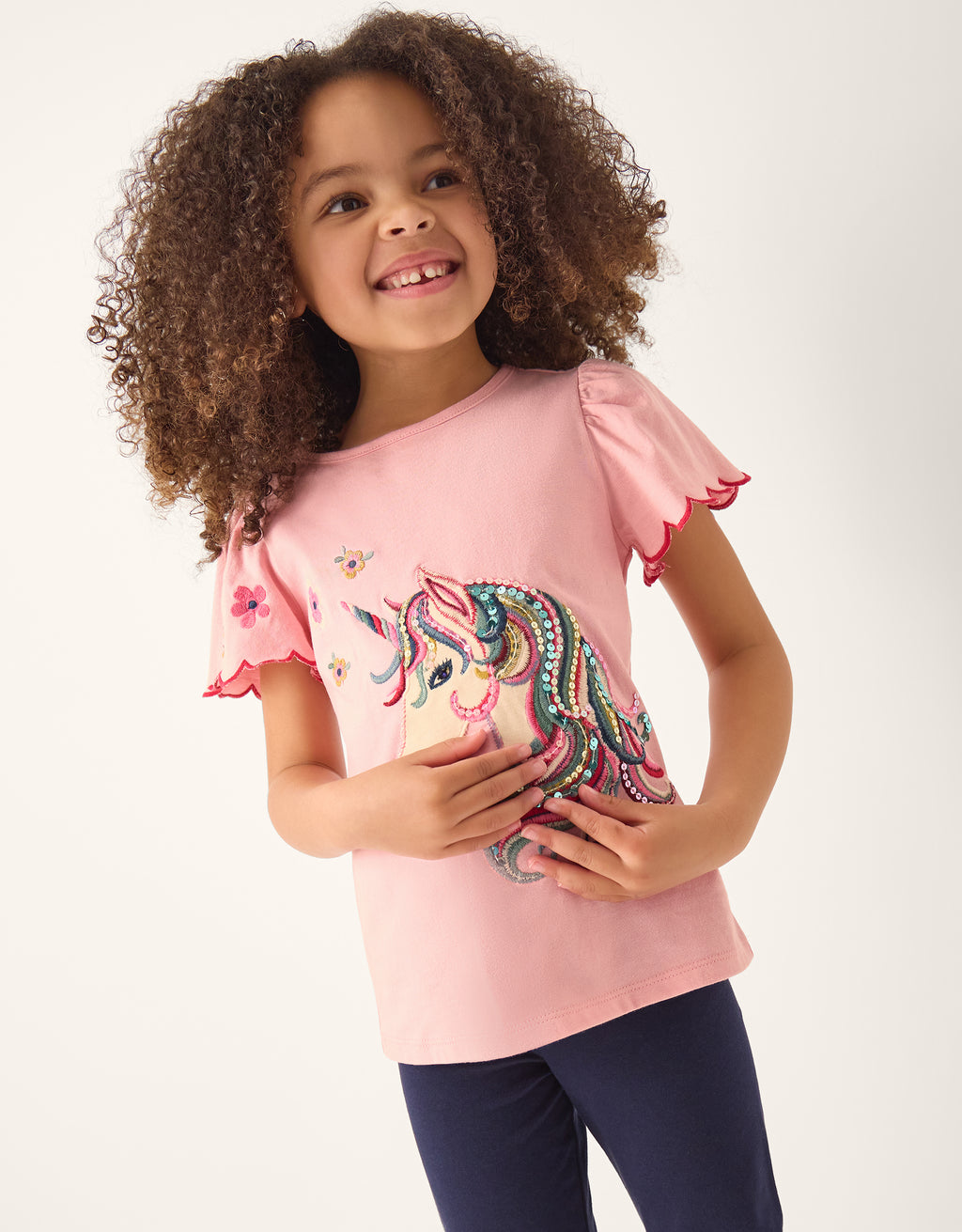 MAJICA - SS CRAFT SEQU UNICORN TEE