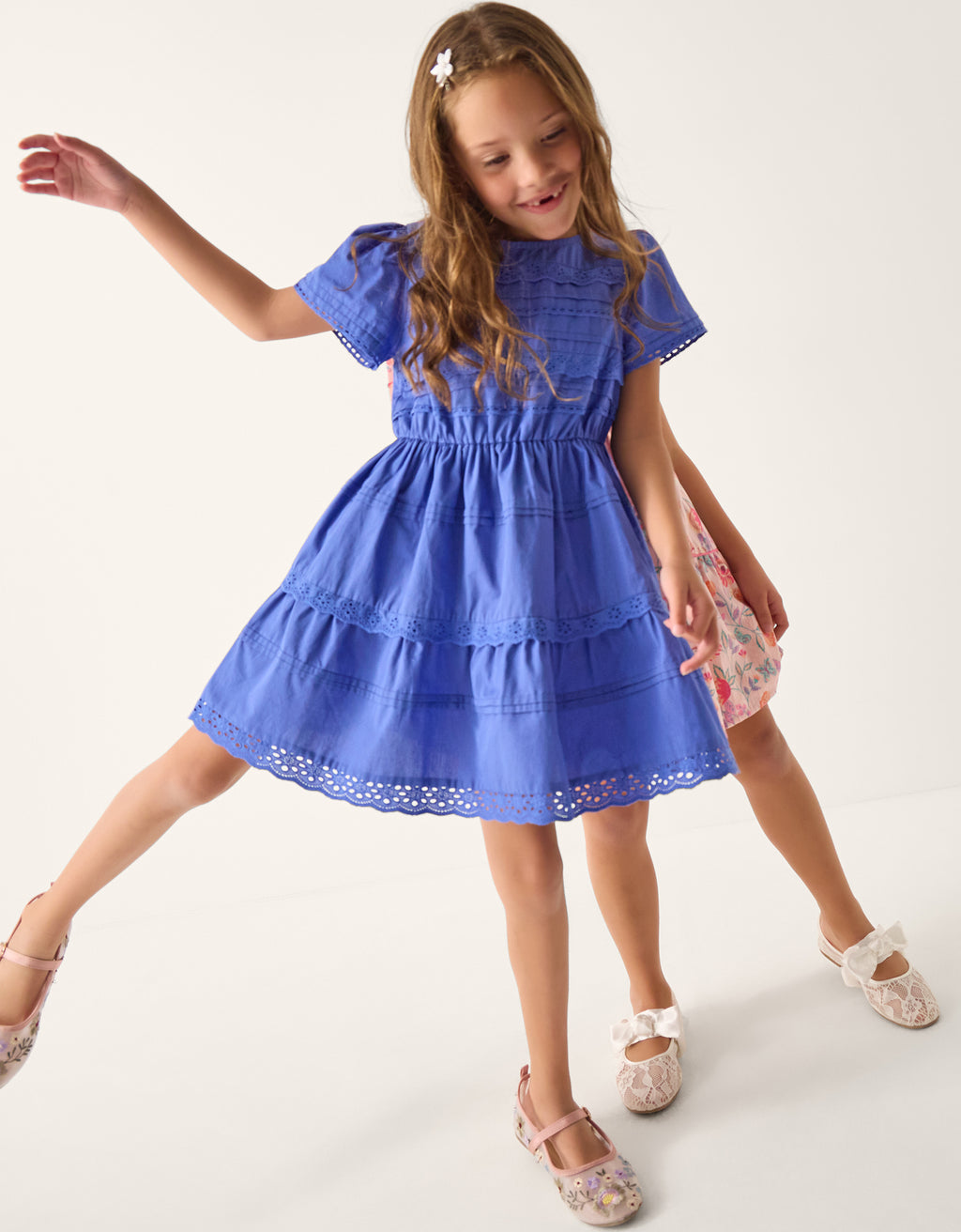 HALJINA - EPP POPLIN PLEAT DRESS CB