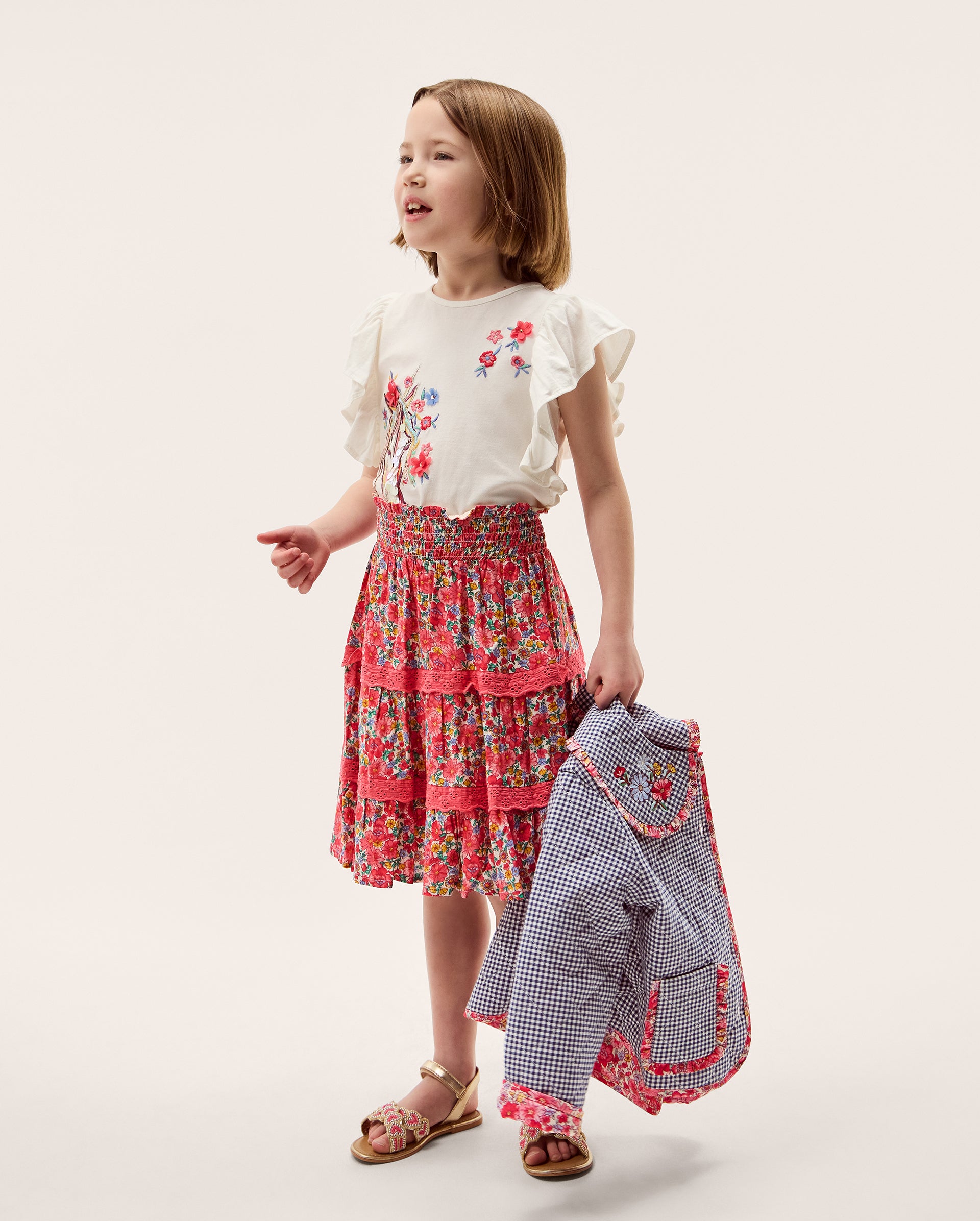 SUKNJA - TRSRE TROVE TIERRED SKIRT