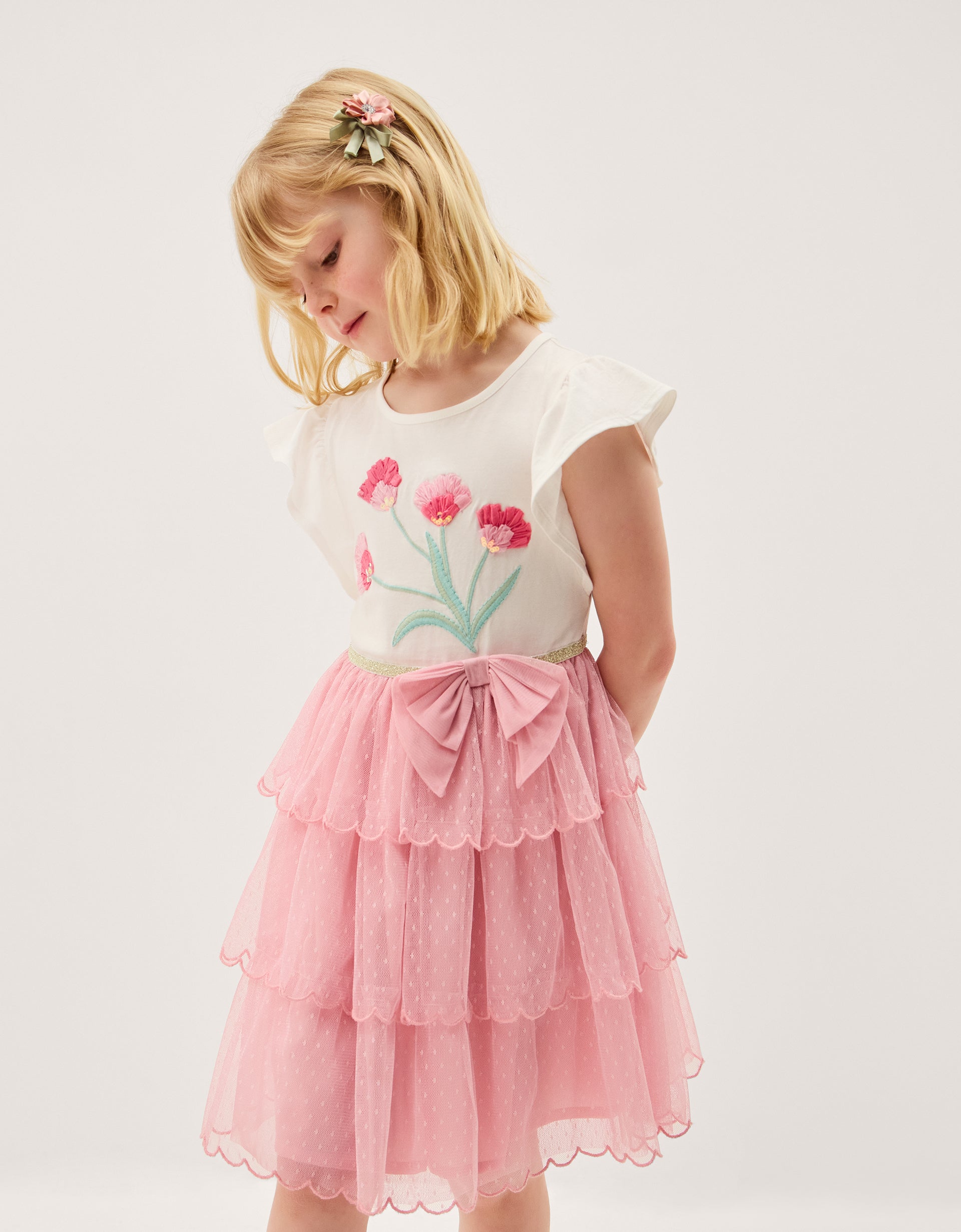 HALJINA - SS TULIP DOBBY DISCO DRES