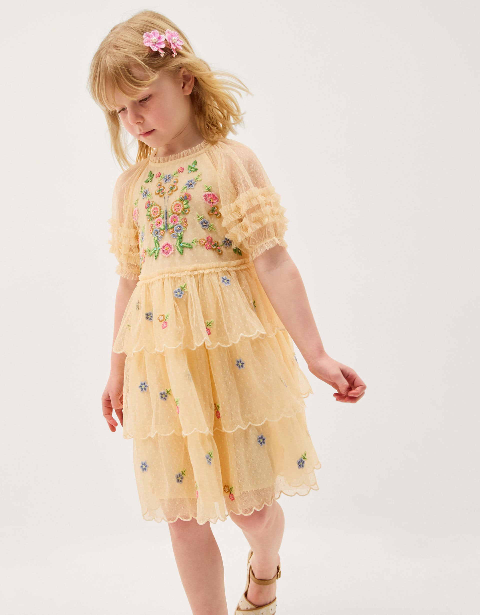 HALJINA - GLDN GLZE BFFLY DBB DRESS