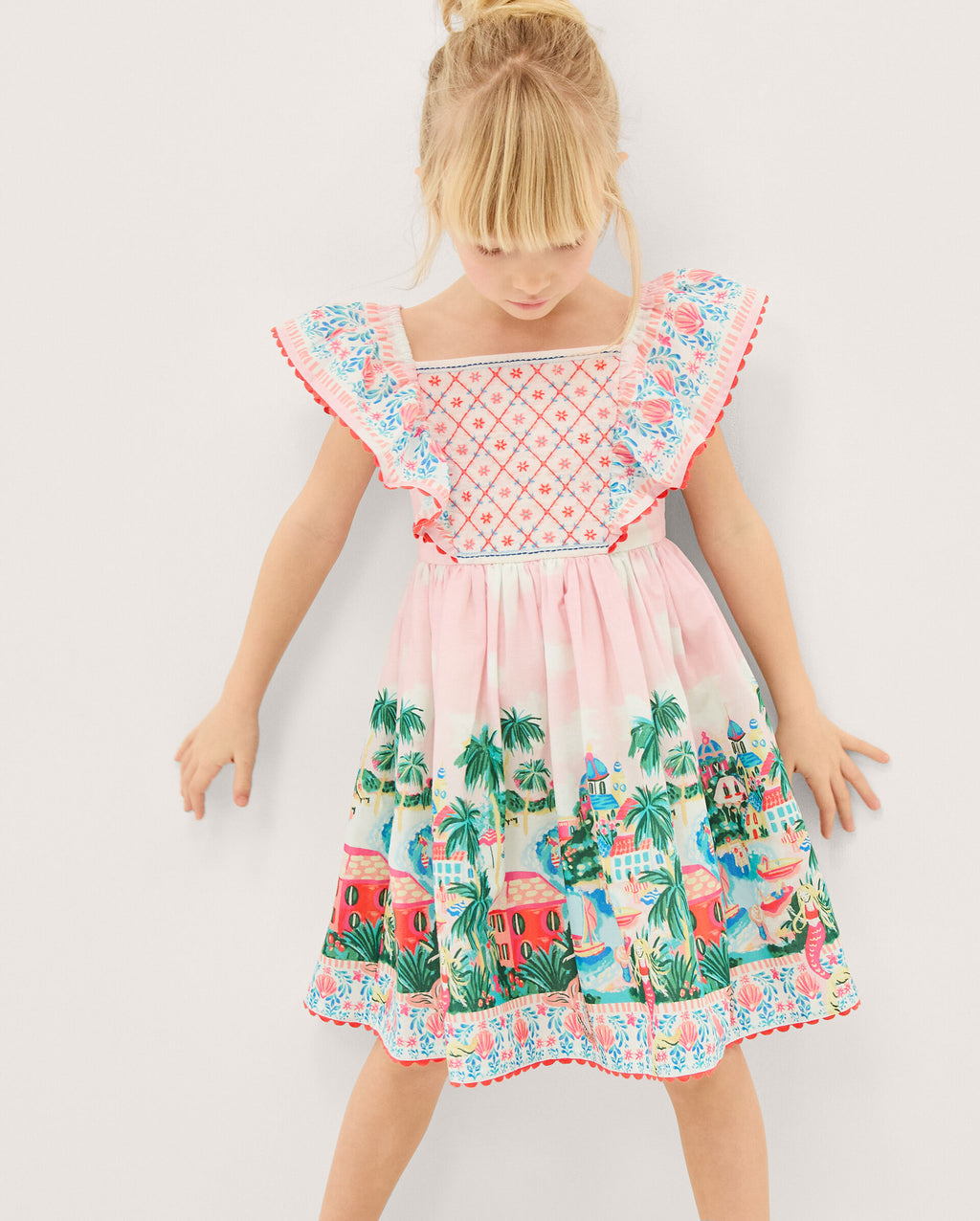 HALJINA - SOREN SCN RSRT SMOCK DRES
