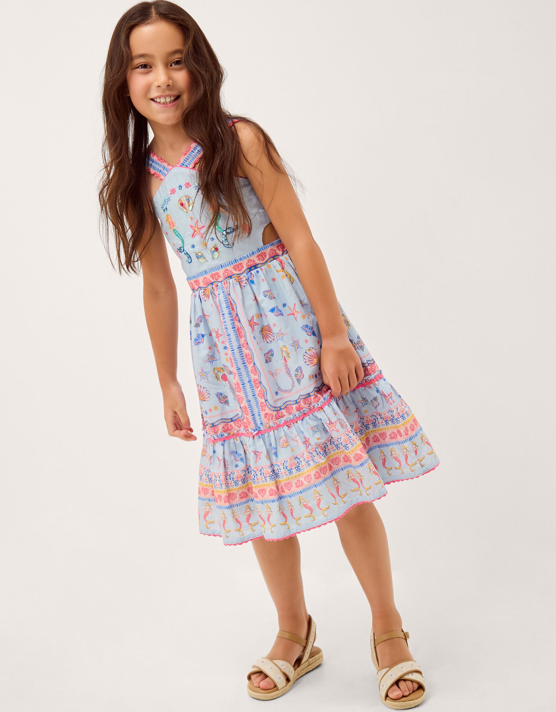 HALJINA - MERMAID CUT HALTER DRESS