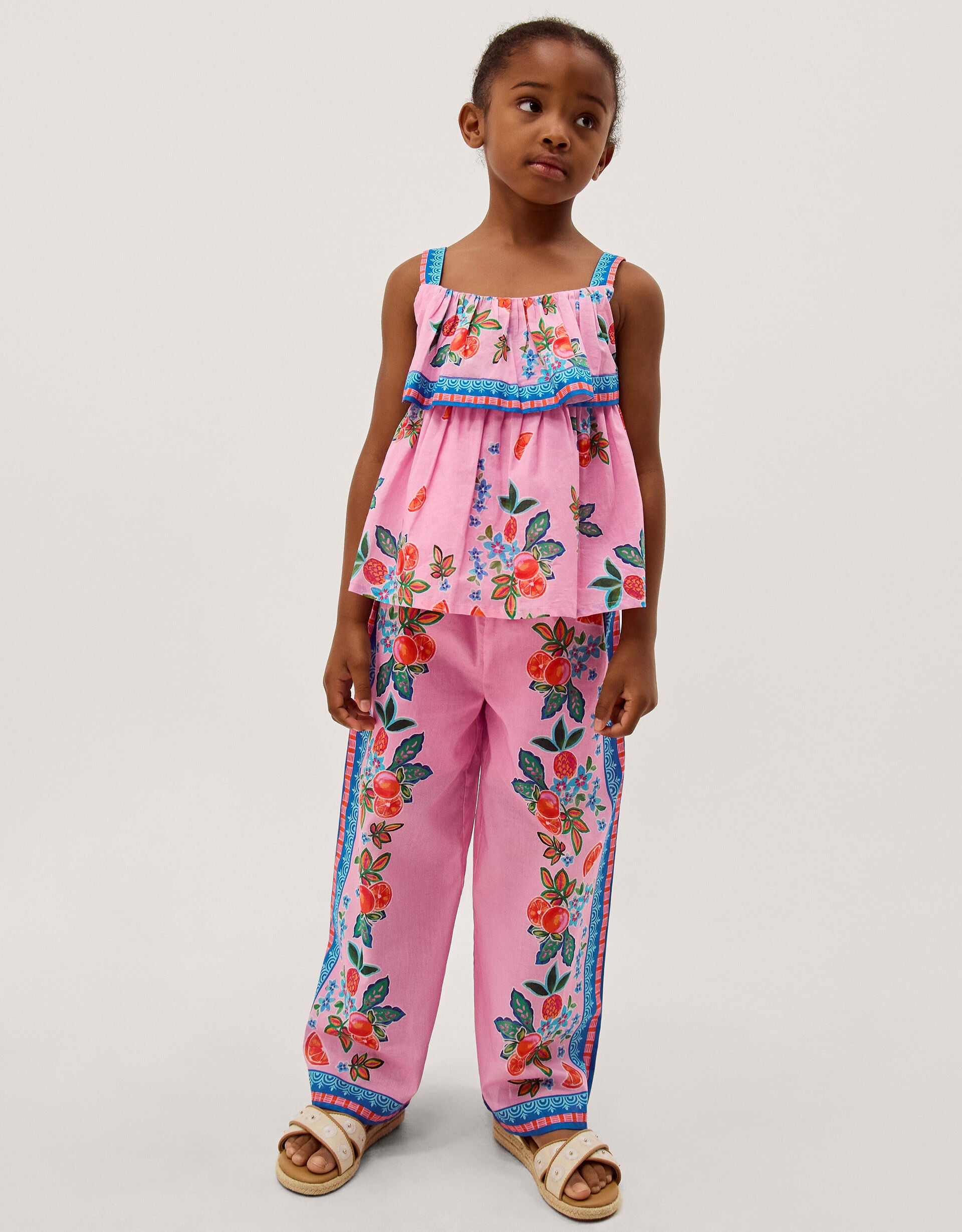 SET - ORIANA SCARF TOP/TROUSER