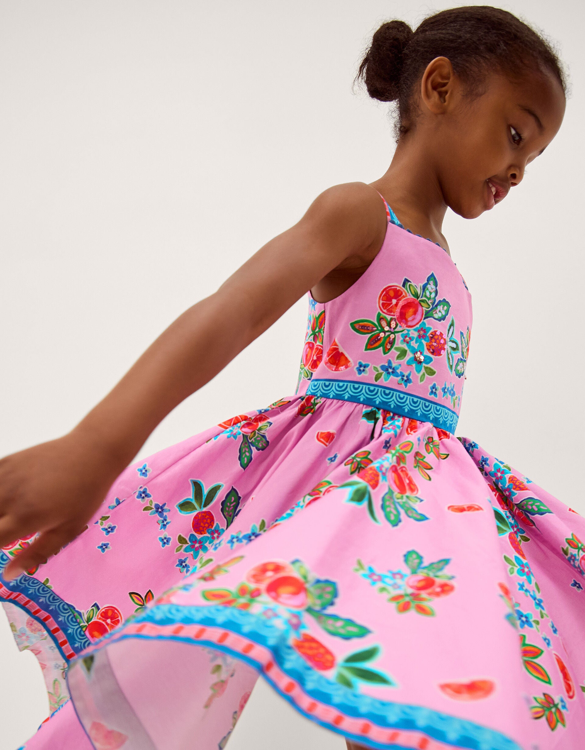HALJINA - ORIANA SCARF HANKY DRESS