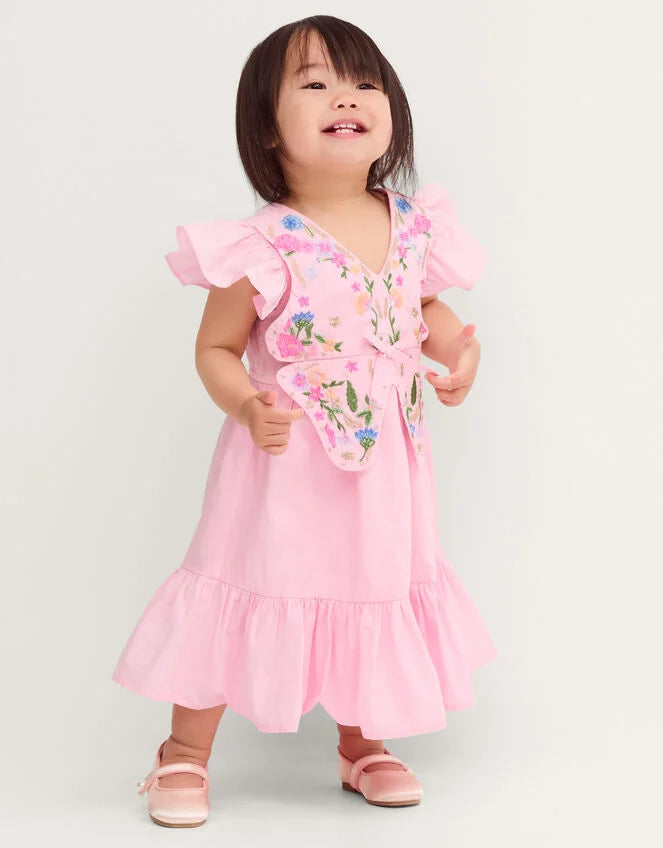 HALJINA - BBY BFFLY HRITGE EMB DRES