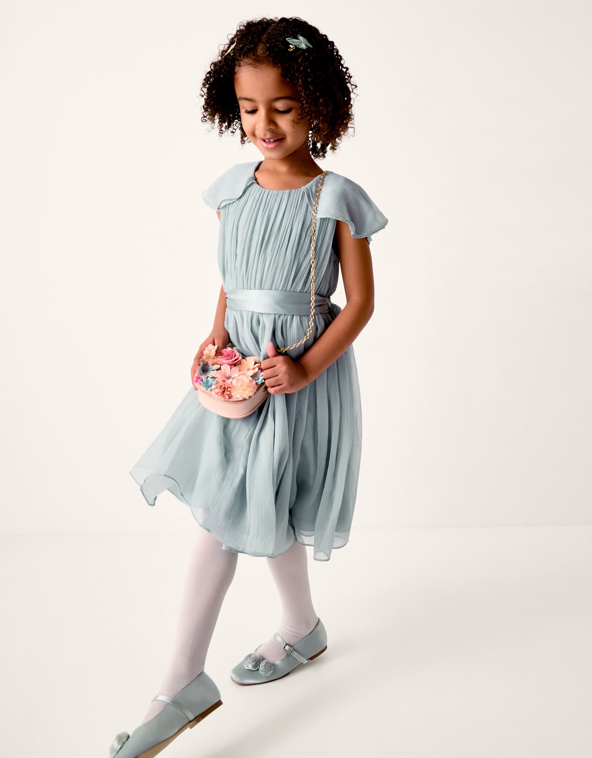 HALJINA - AVA CHIFFON CAPE SLV BMAI