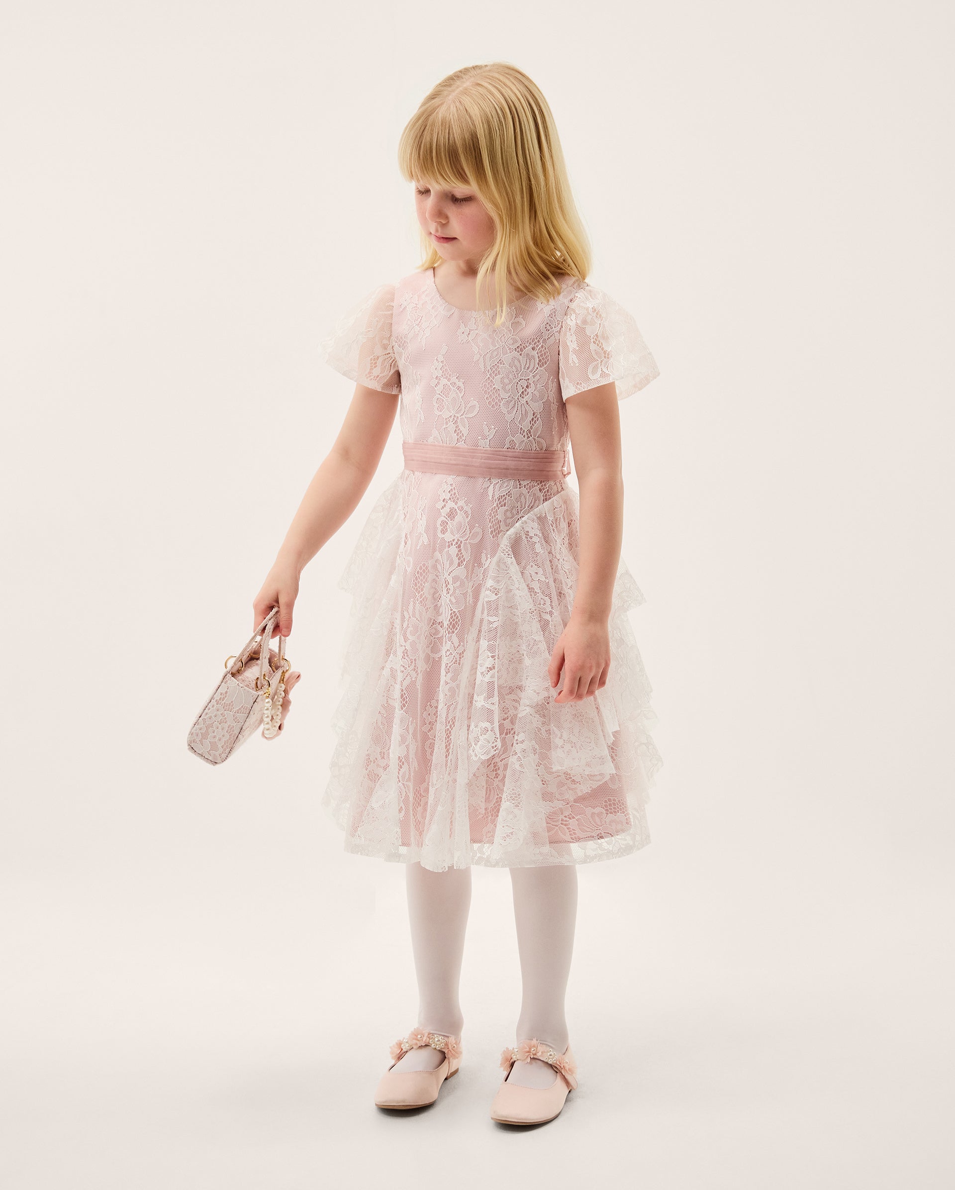 HALJINA - JOANIE LACE CANCAN DRESS