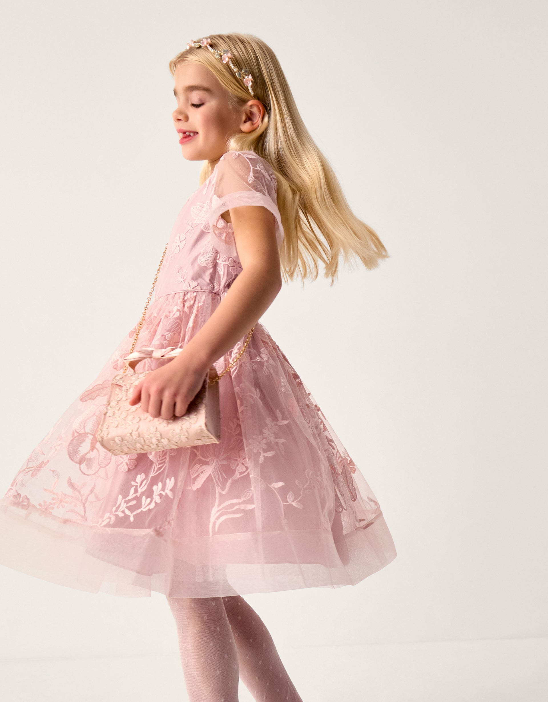 HALJINA - MONTECARLO EMB DRESS