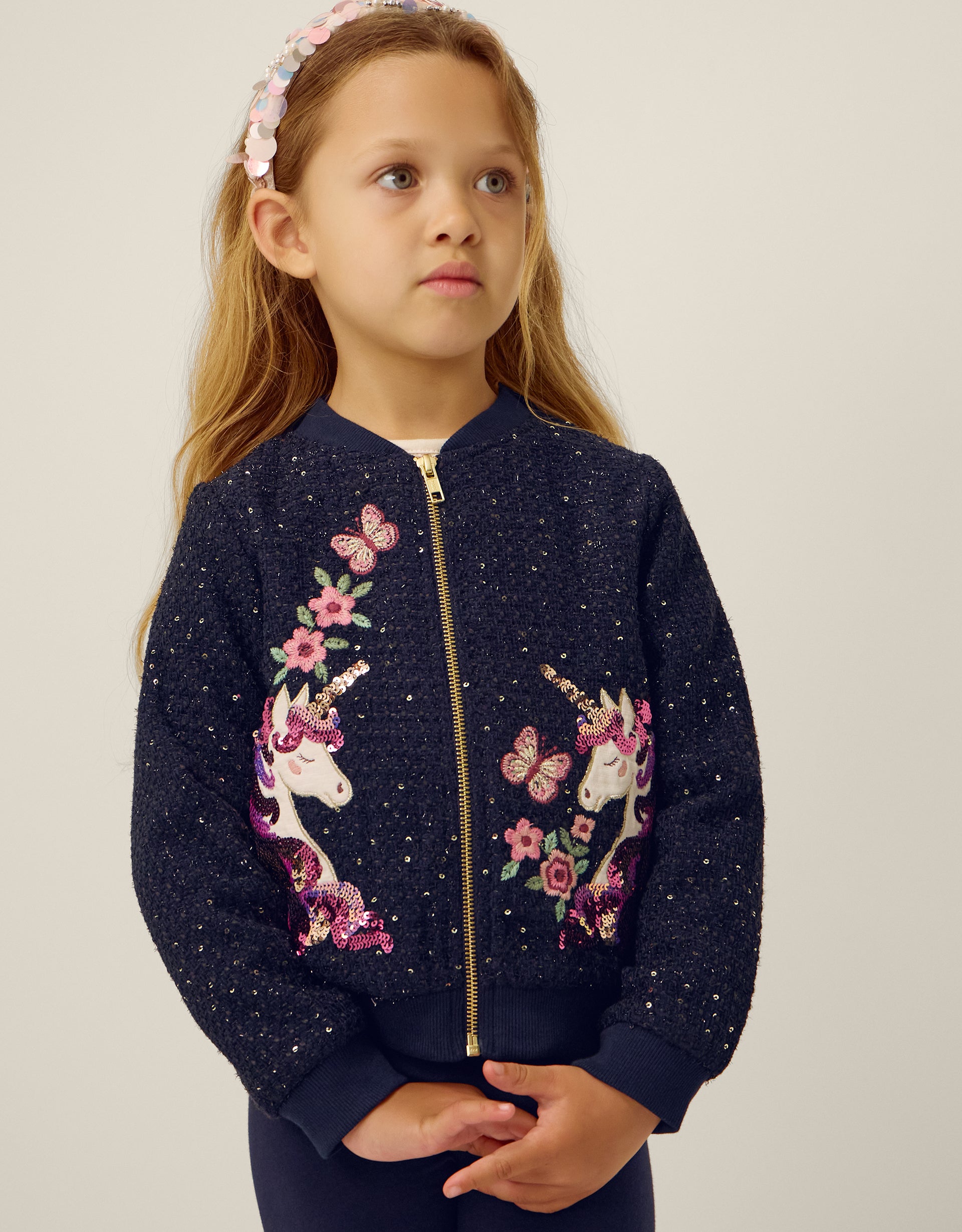 JAKNA - SPRKLE UNICORN WOOL BMBR