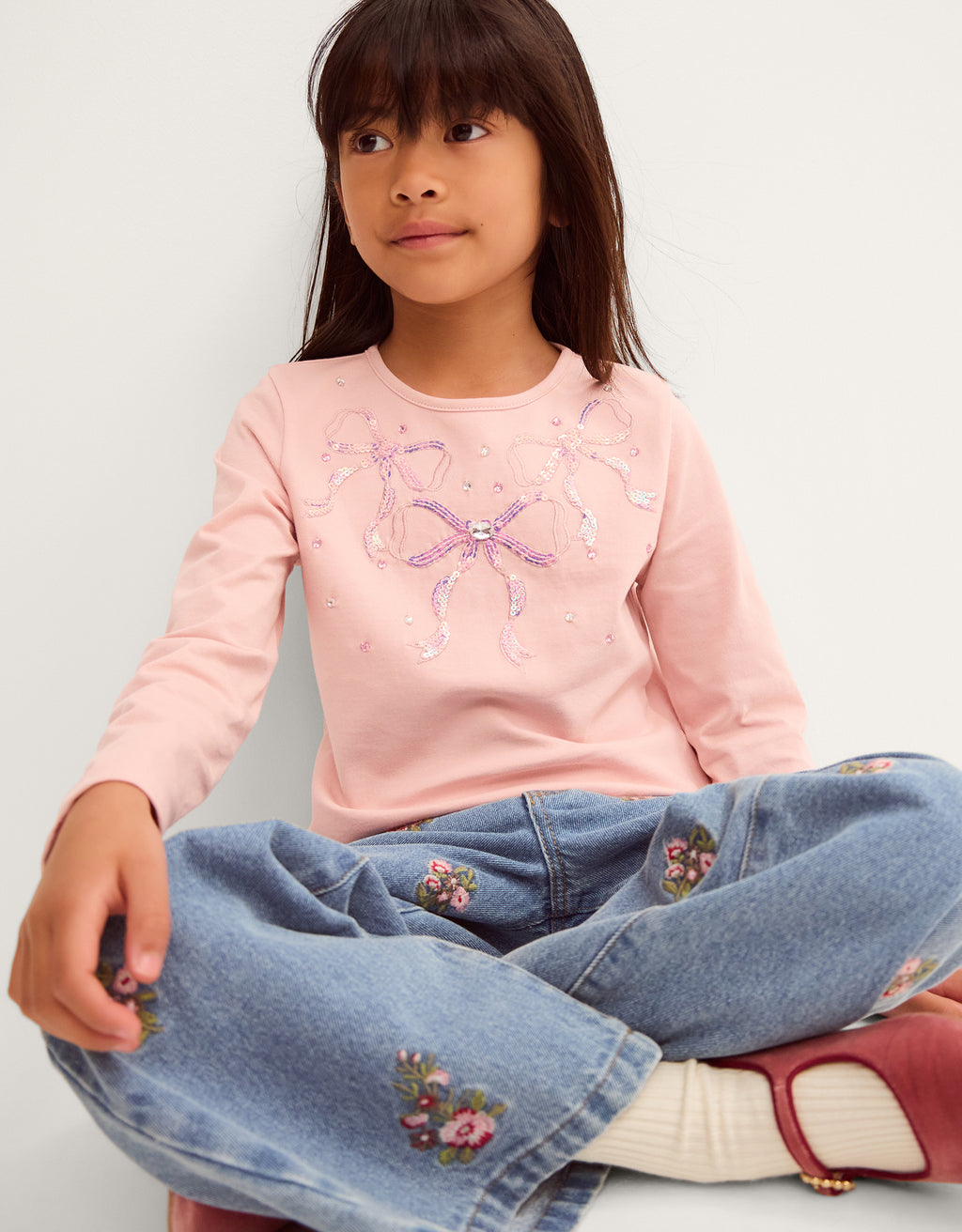 MAJICA - LE MERAIS SQN BOW EMB TEE