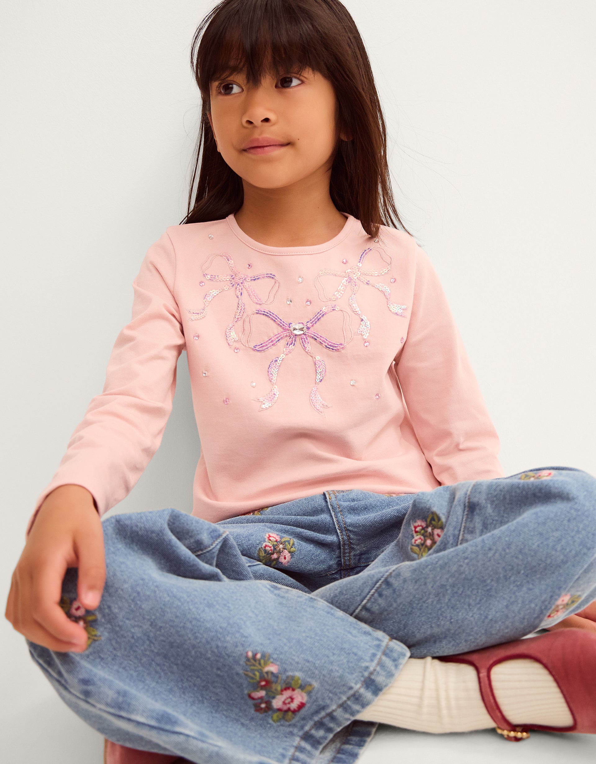 MAJICA - LE MERAIS SQN BOW EMB TEE
