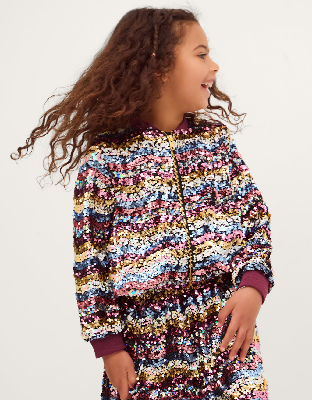 BOMBER JAKNA - LE MERAIS WAVY SEQN BOMBR