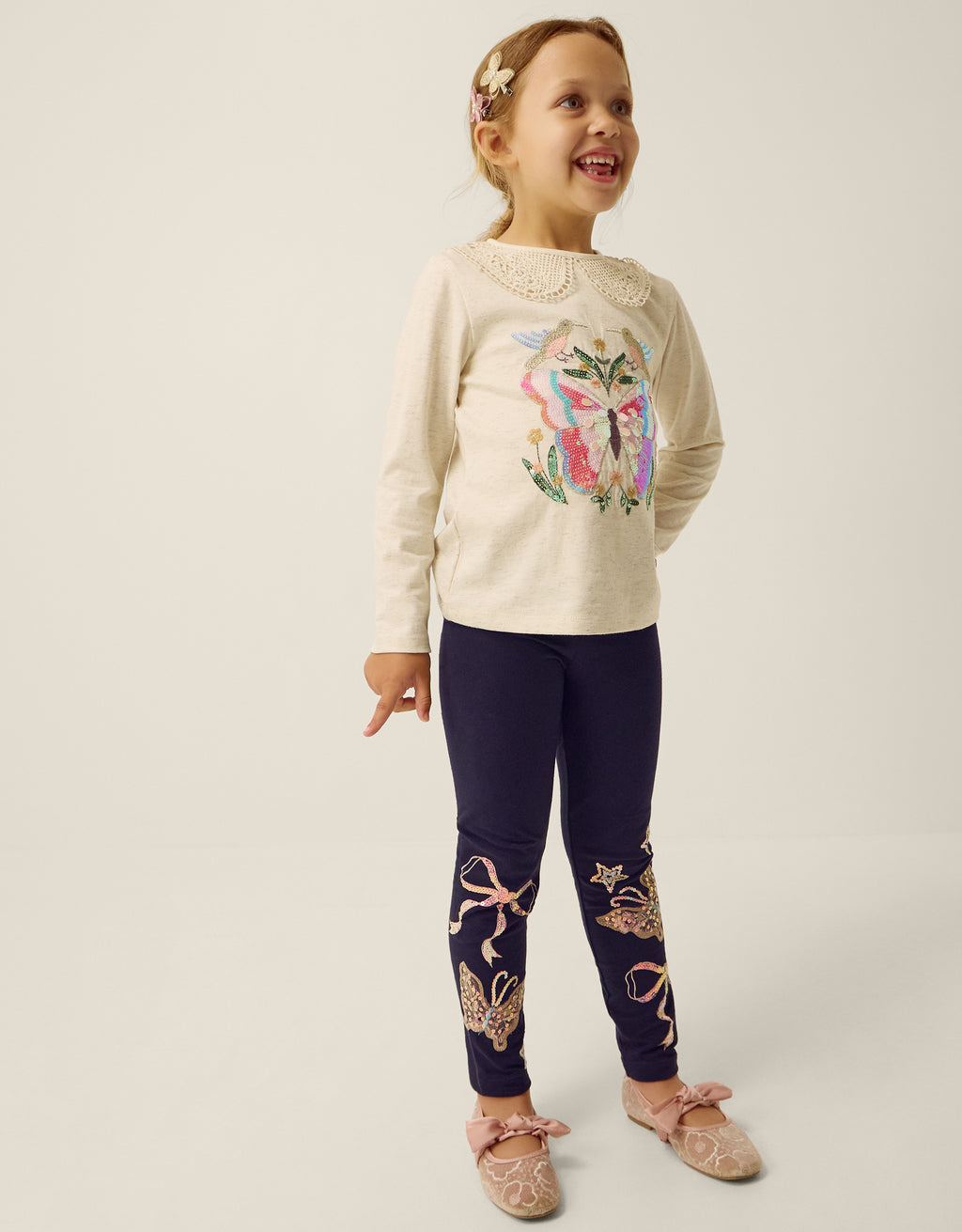 HELANKE - LE MERAIS SQN NVY LEGINGS