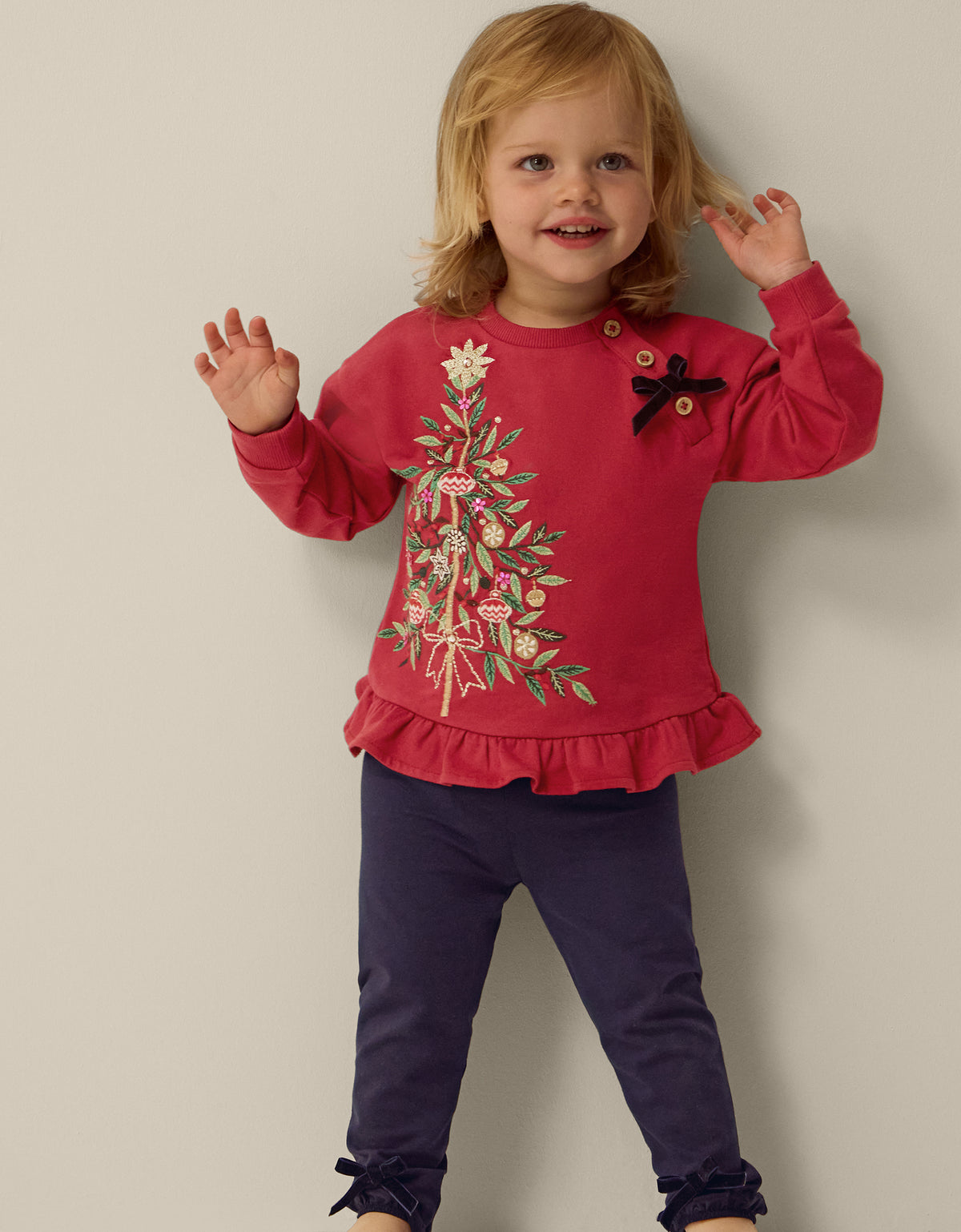 SET - XMAS LS SWET TOP & LEGNG
