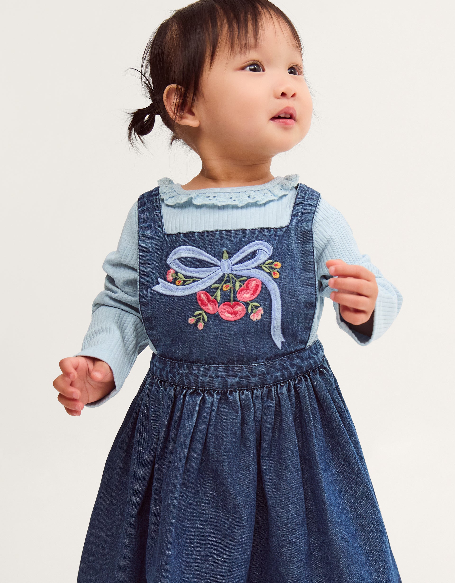 SET - BBY MON CHERI CHMBRY DRES