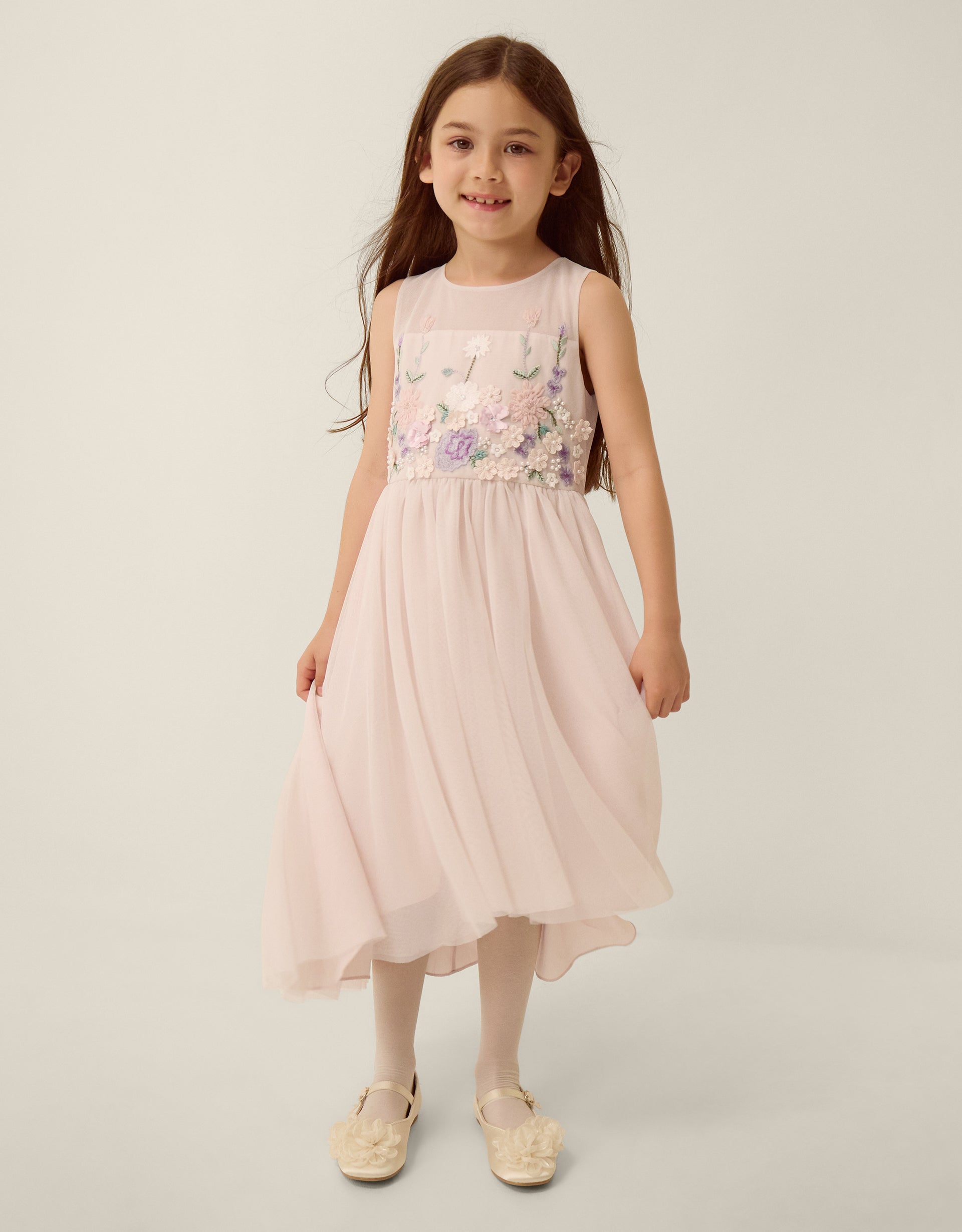 HALJINA - MATILDA MEADOW EMB DRESS