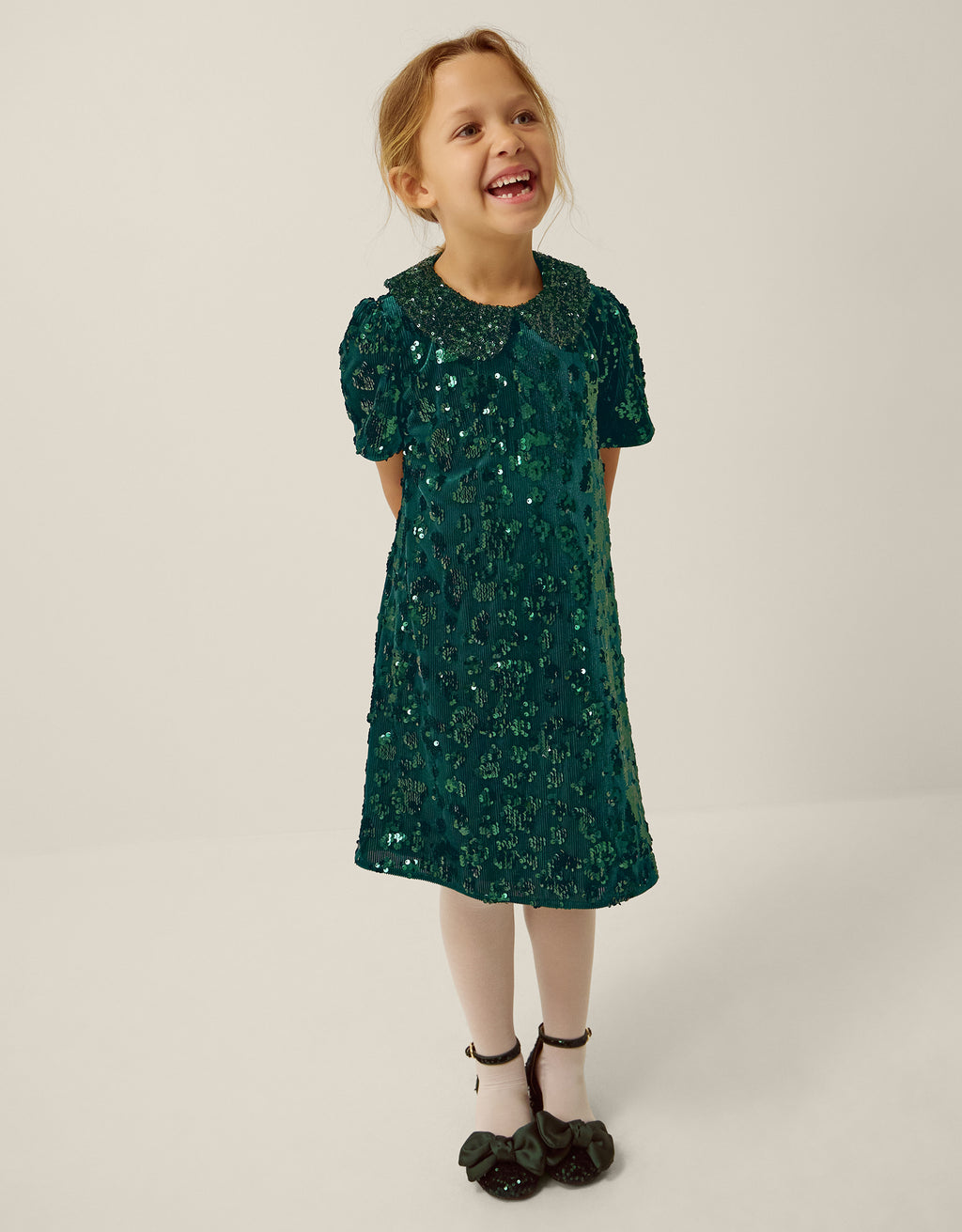 HALJINA - ESMERALDA SEQN COLAR DRES