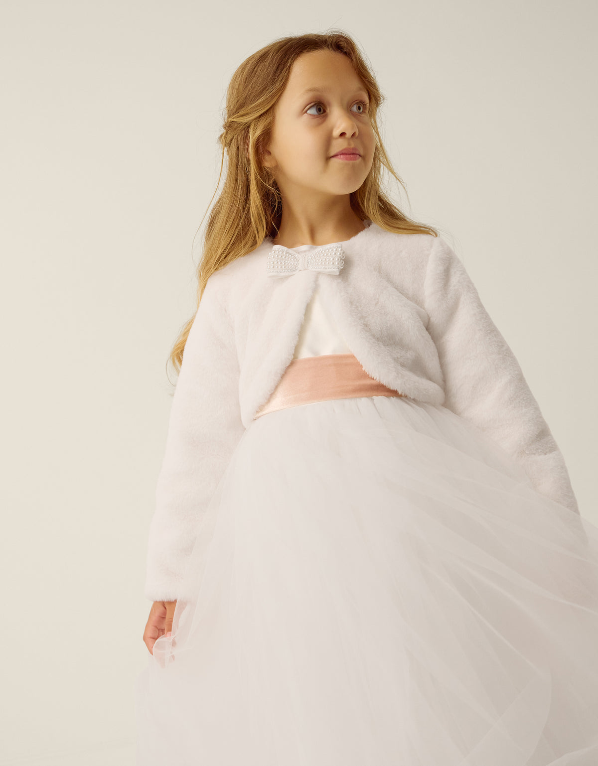 BOLERO - LARA BOW FAUX FUR COVERUP