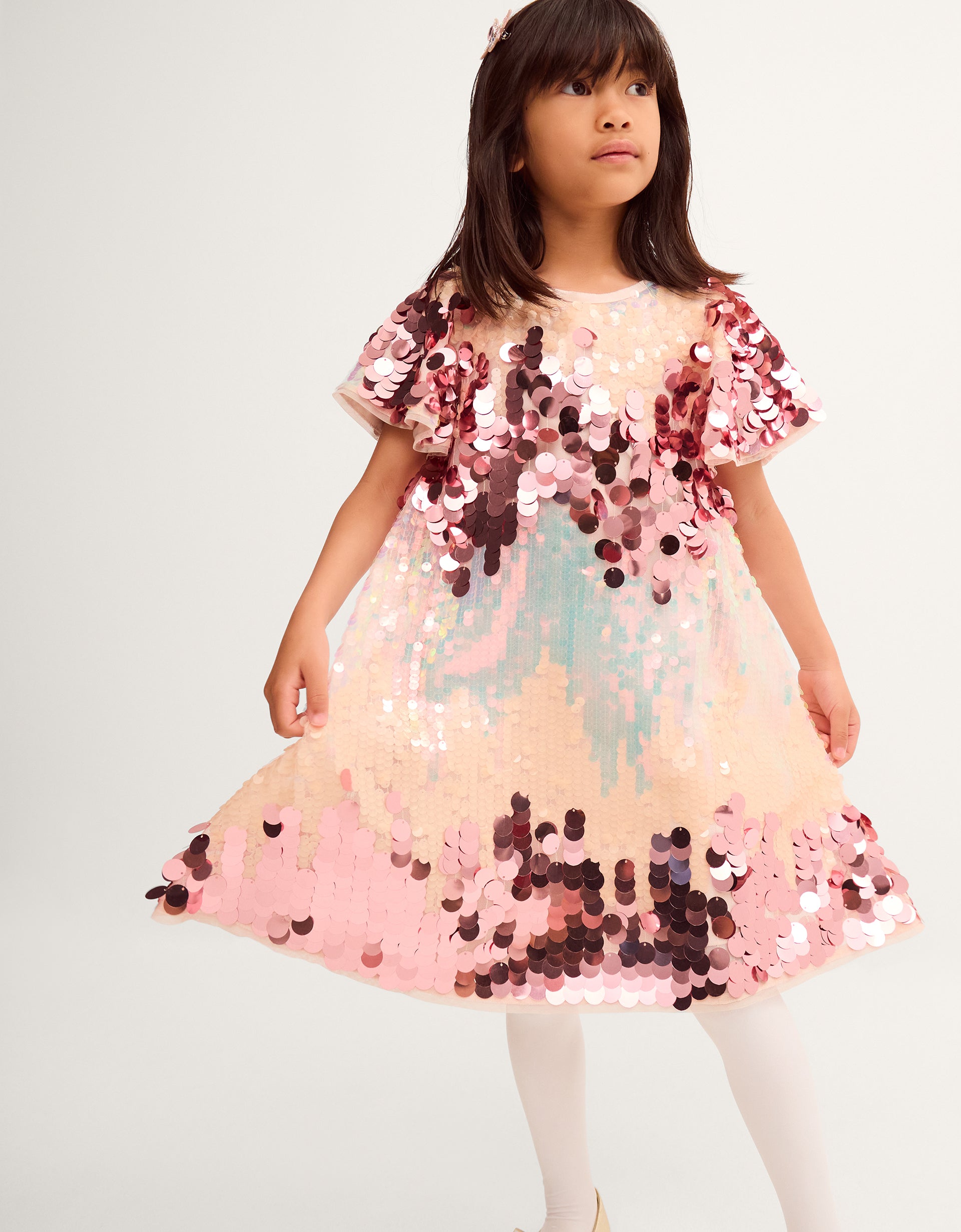 HALJINA - SHERBERT OMBRE SEQN DRES