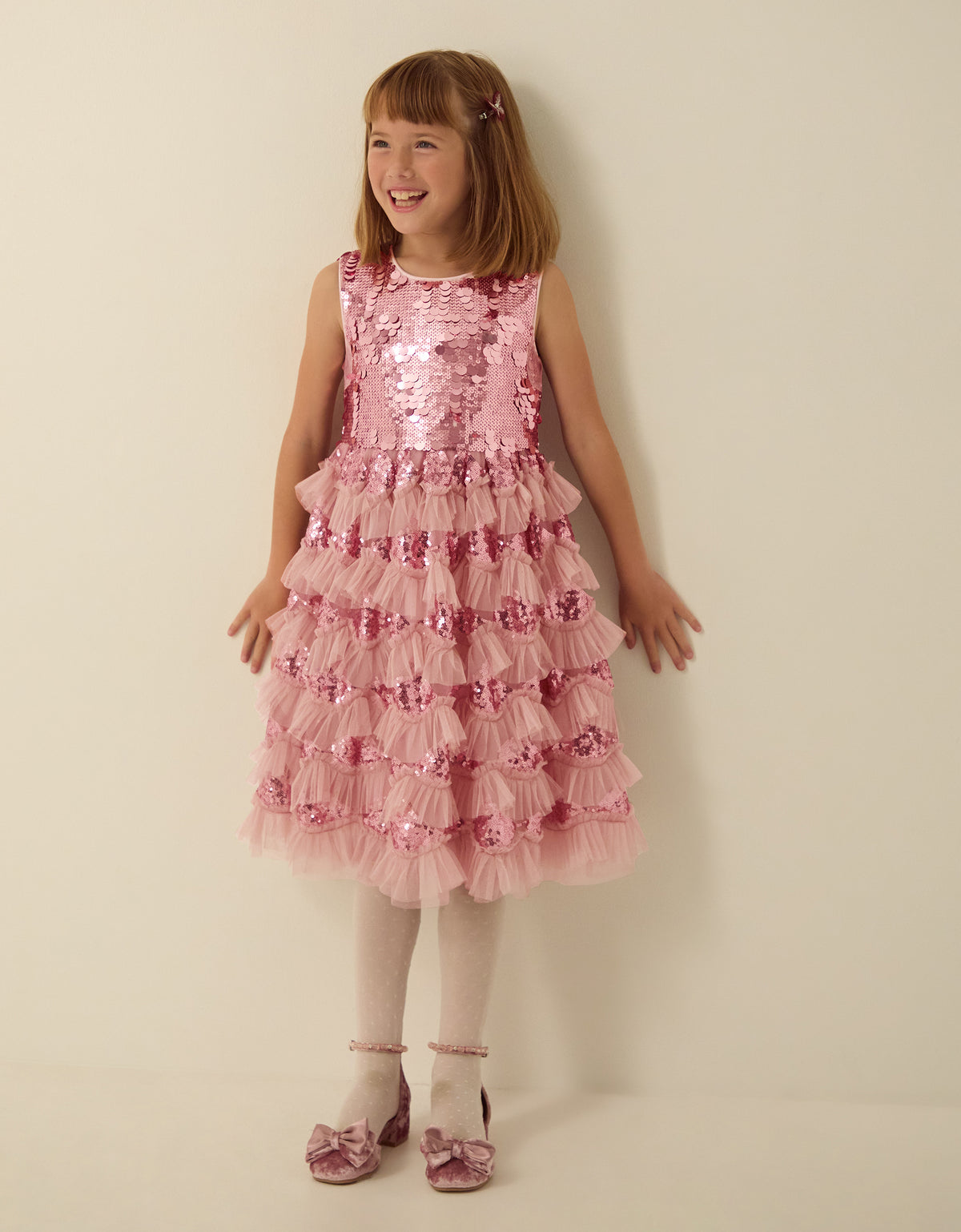 HALJINA - RIPLE SQN RUFLE SKRT DRES