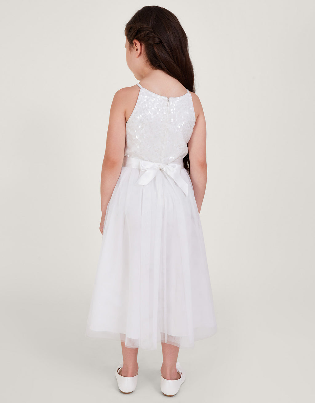 HALJINA - IVORY SEQUIN TRUTH MAXI B