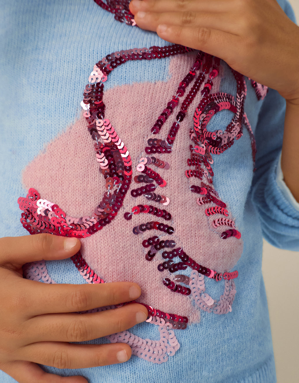 DŽEMPER - XMAS ICE SKATES KNIT JMPR