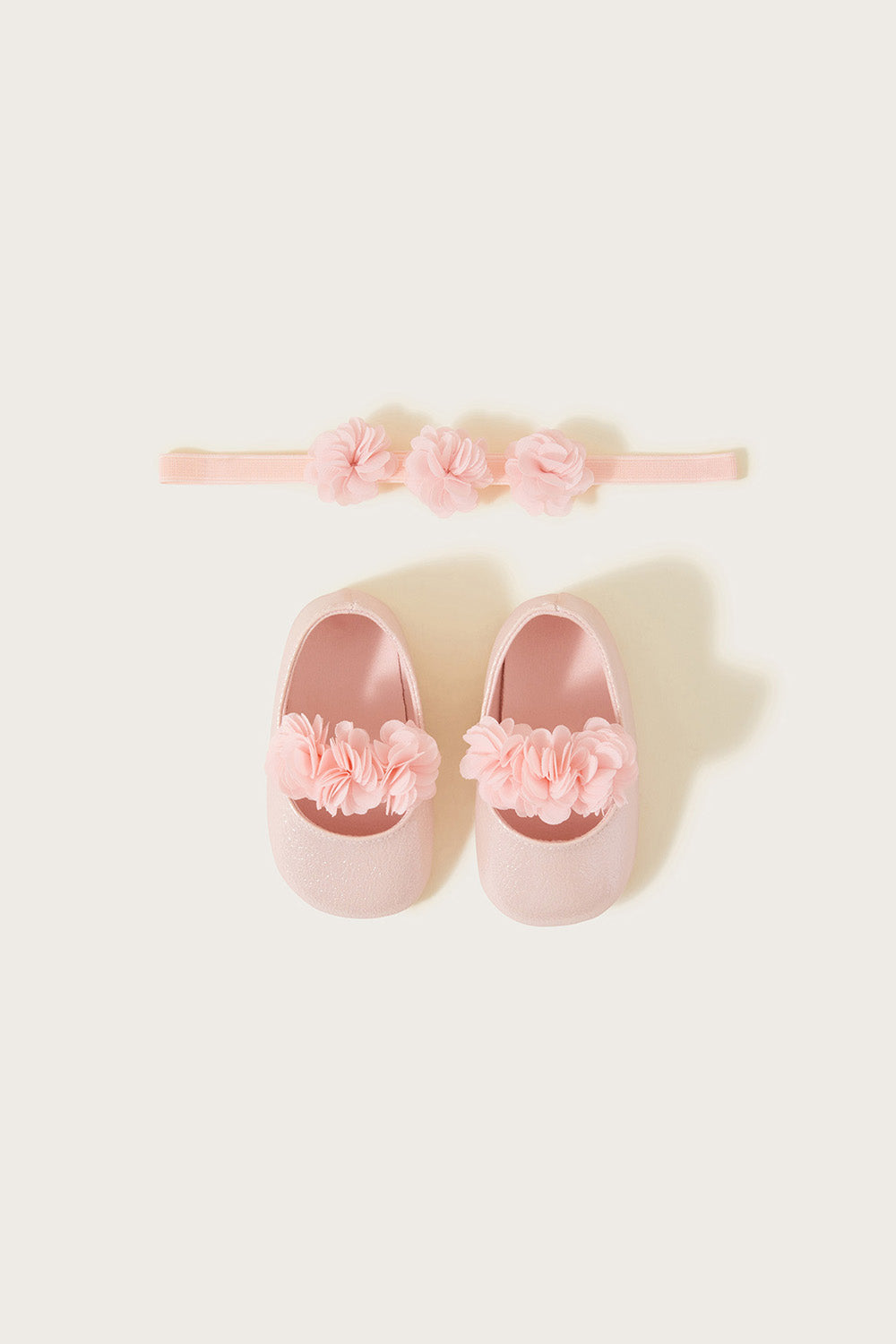 SET CIPELA I TRAKA ZA KOSU - CORSAGE PINK BOOTIE AND B