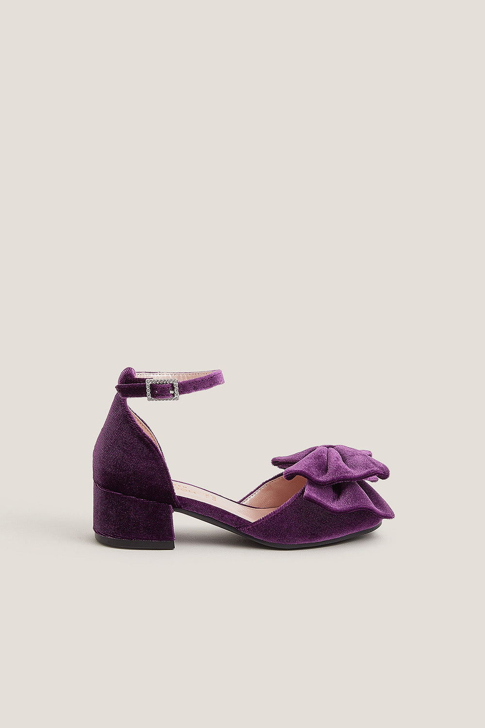 CIPELE - VELVET BOW HEEL