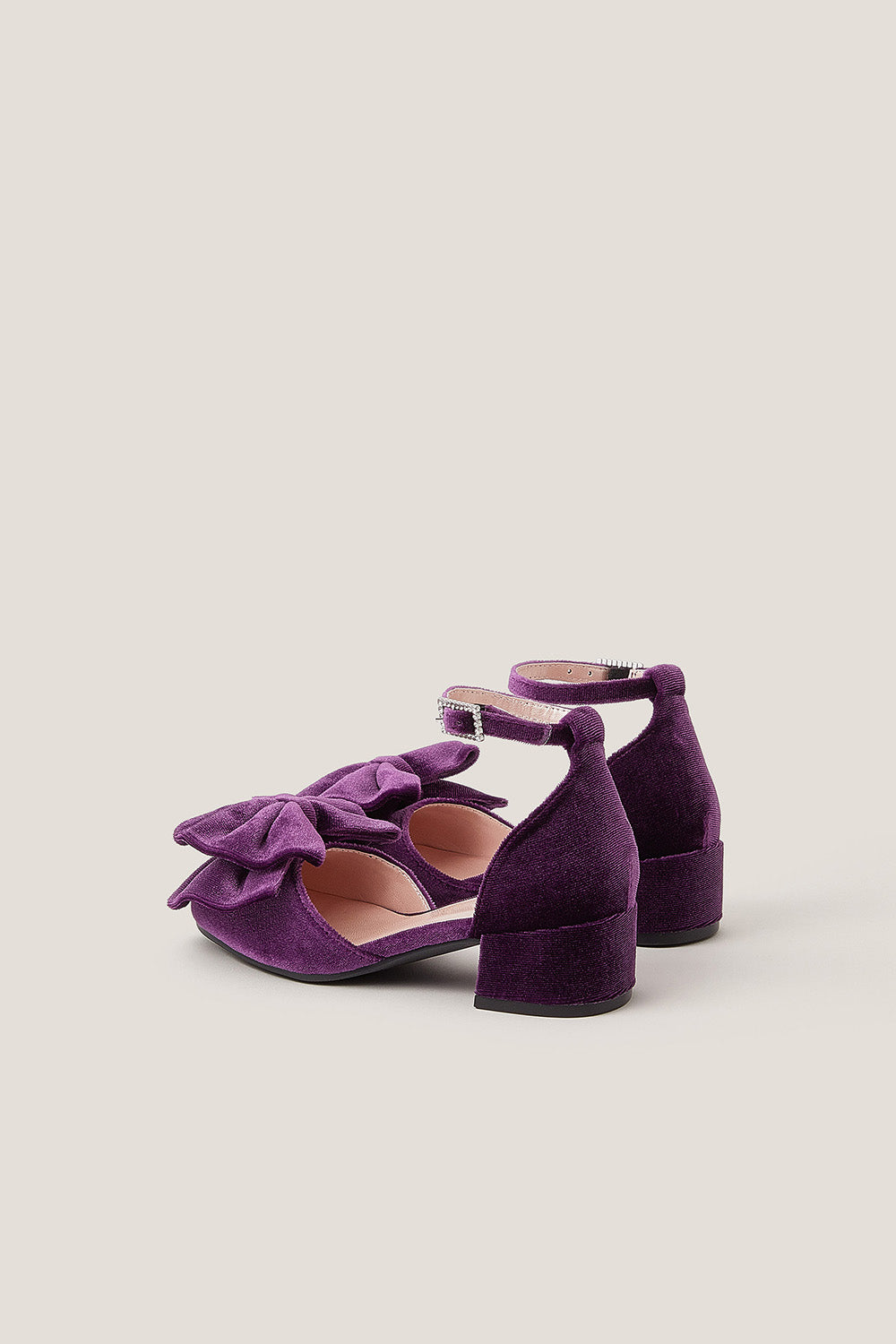CIPELE - VELVET BOW HEEL